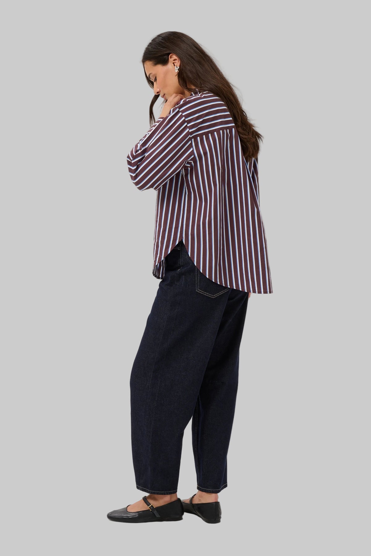 KAgavina Striped Shirt
