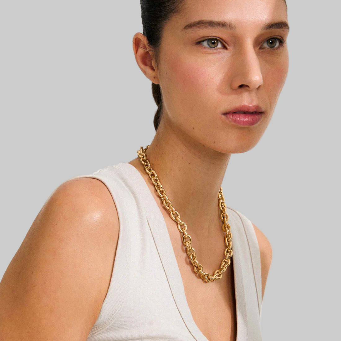 Phase Recycled Cable Chain Necklace