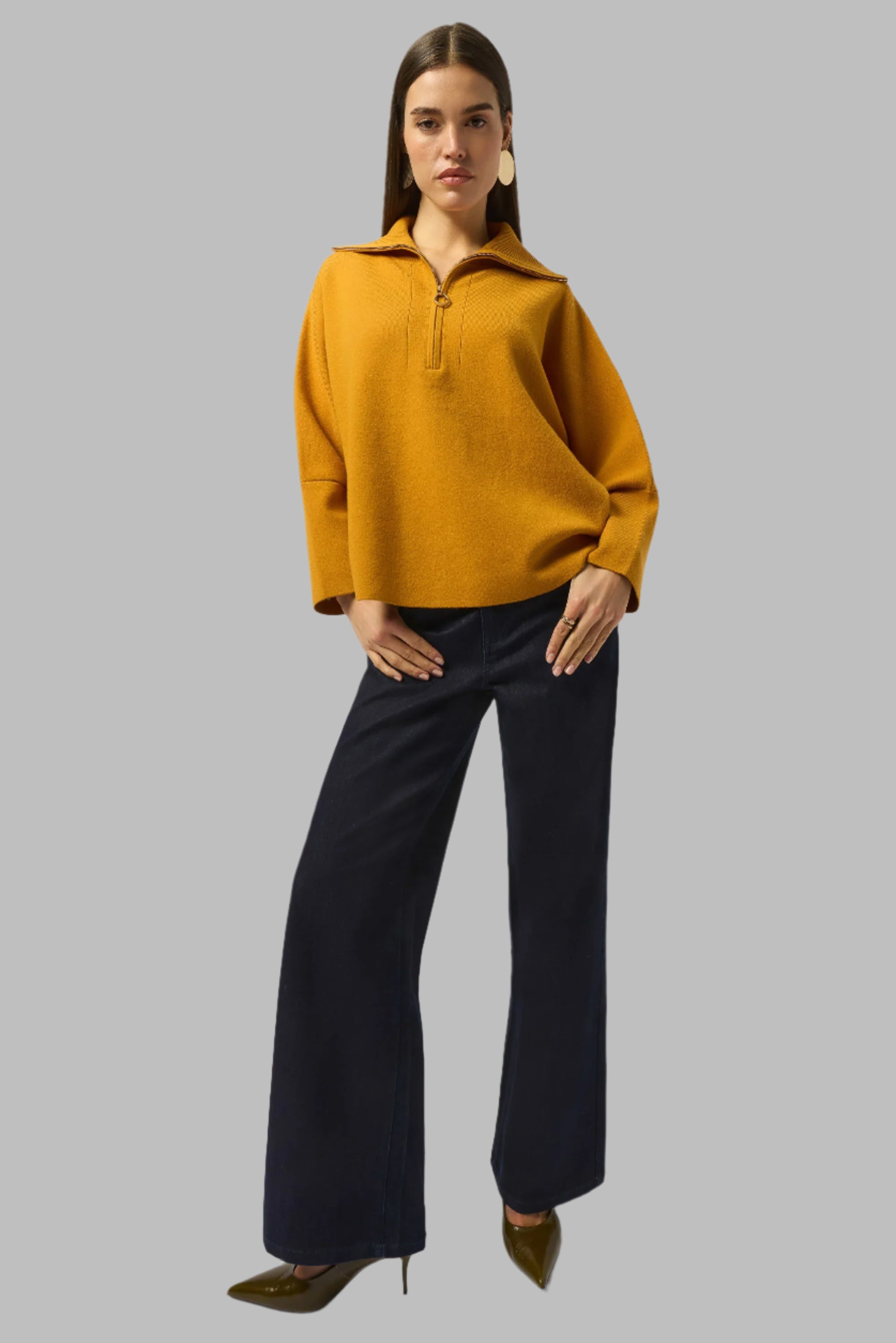 Goldie - Classic Wide-Leg Stretch Jean