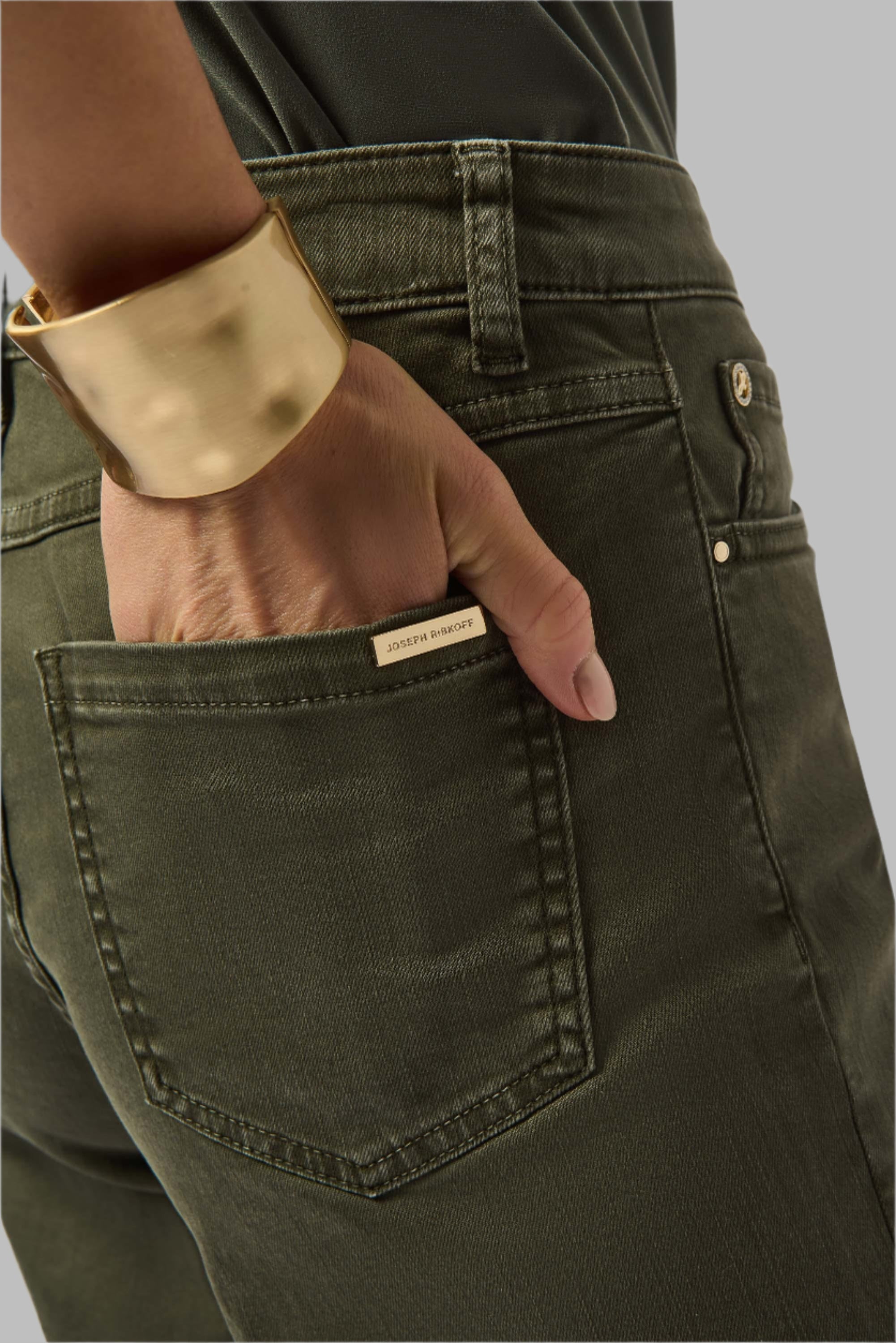 Goldie - Classic Wide Leg Stretch Denim Jean