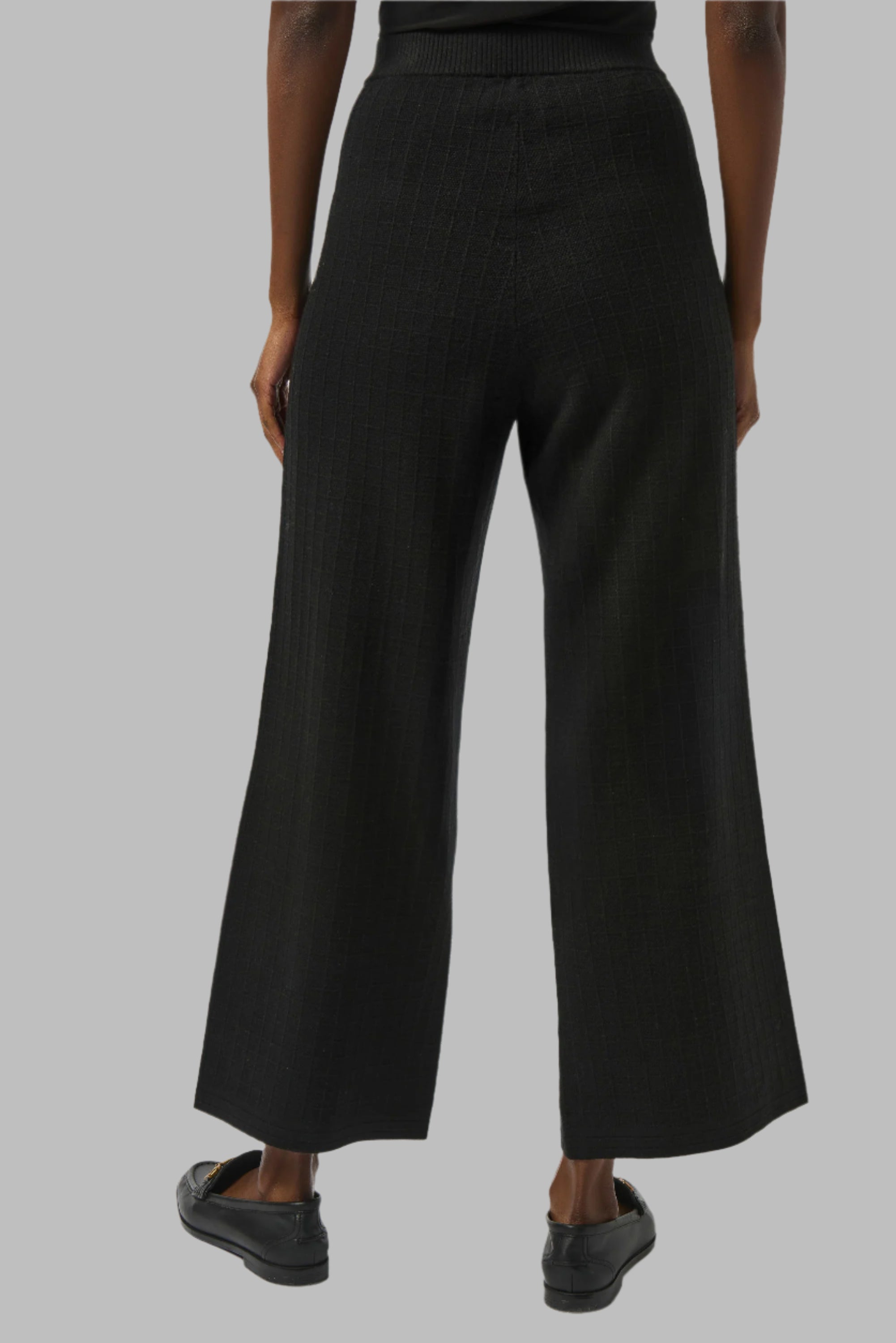 Sweater Knit Straight Leg Pants