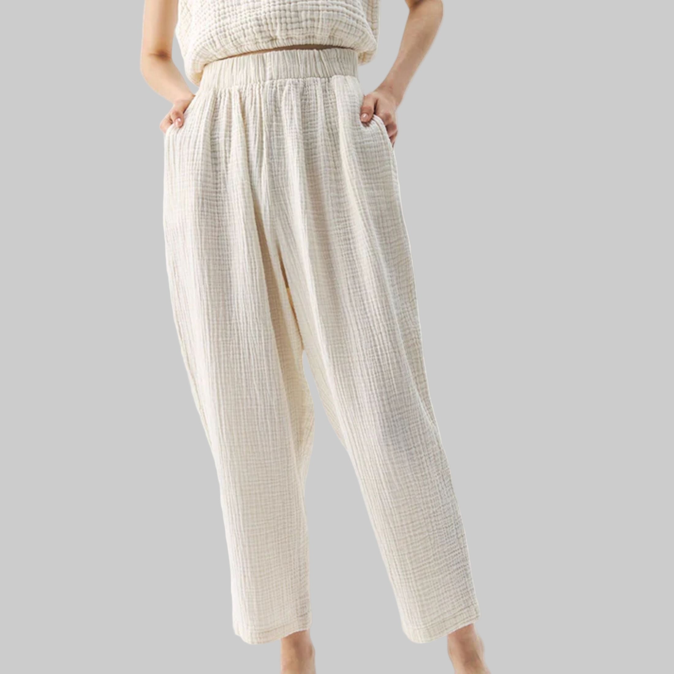 Crinkle Slouchy Pant