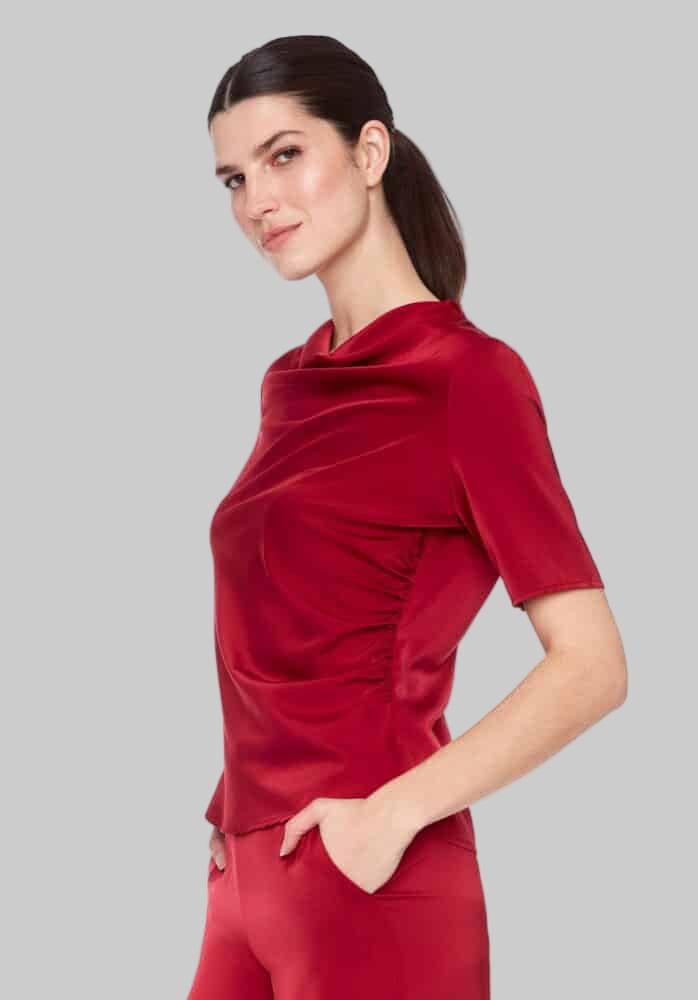 Solid Belize Satin T-Shirt