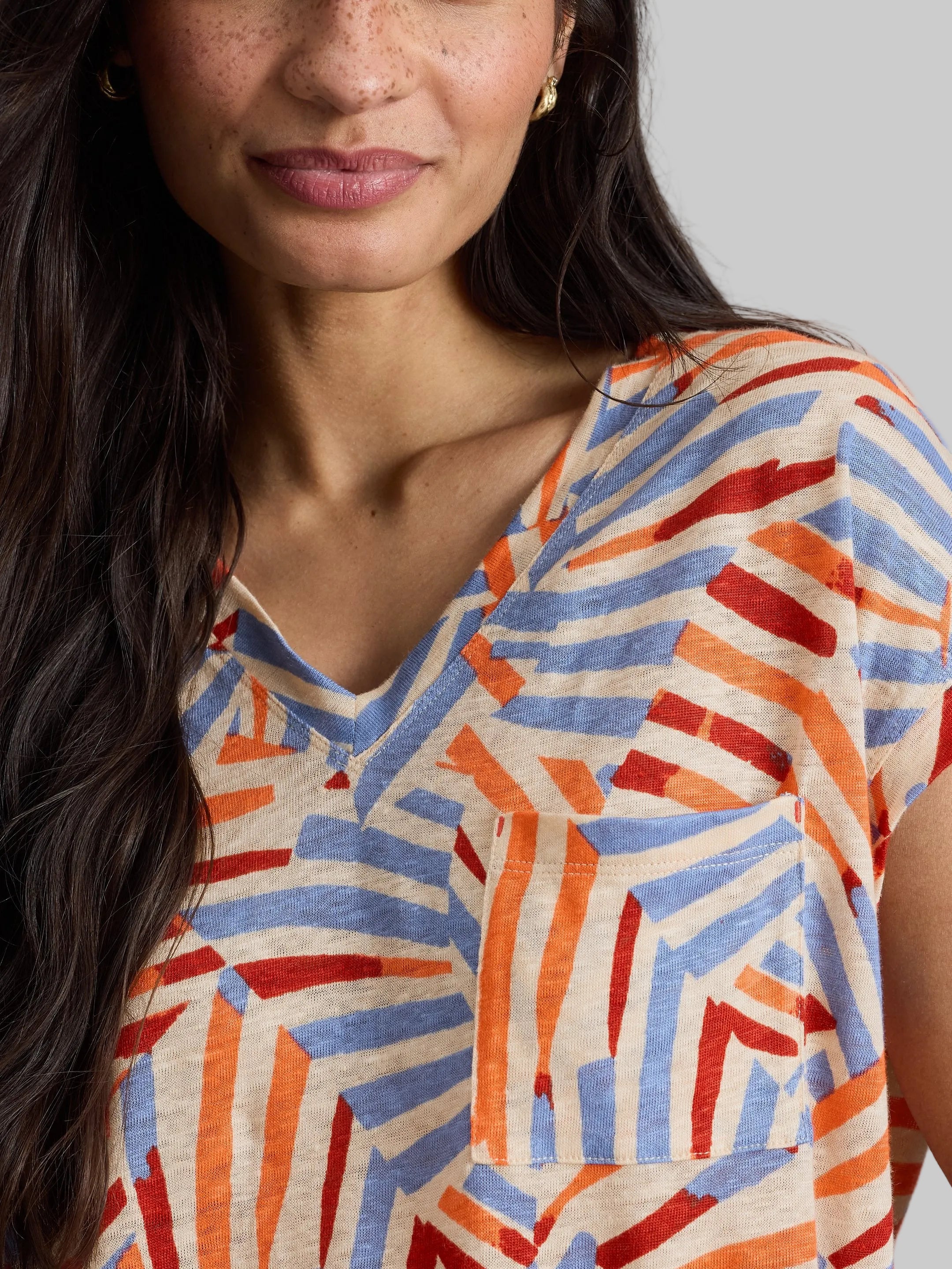 Iris Linen Tee