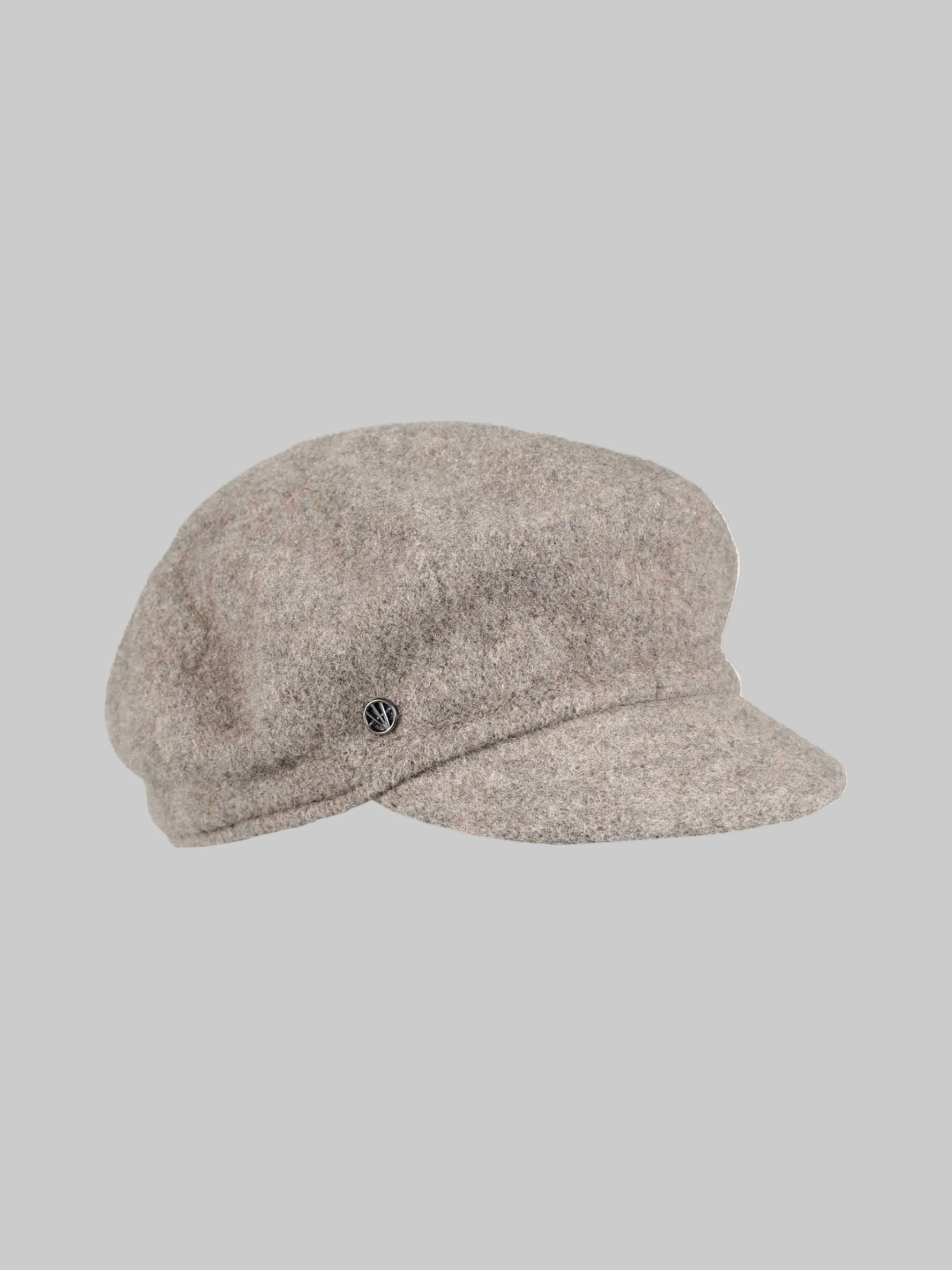 Single-Coloured Loevenich Baker Boy Cap