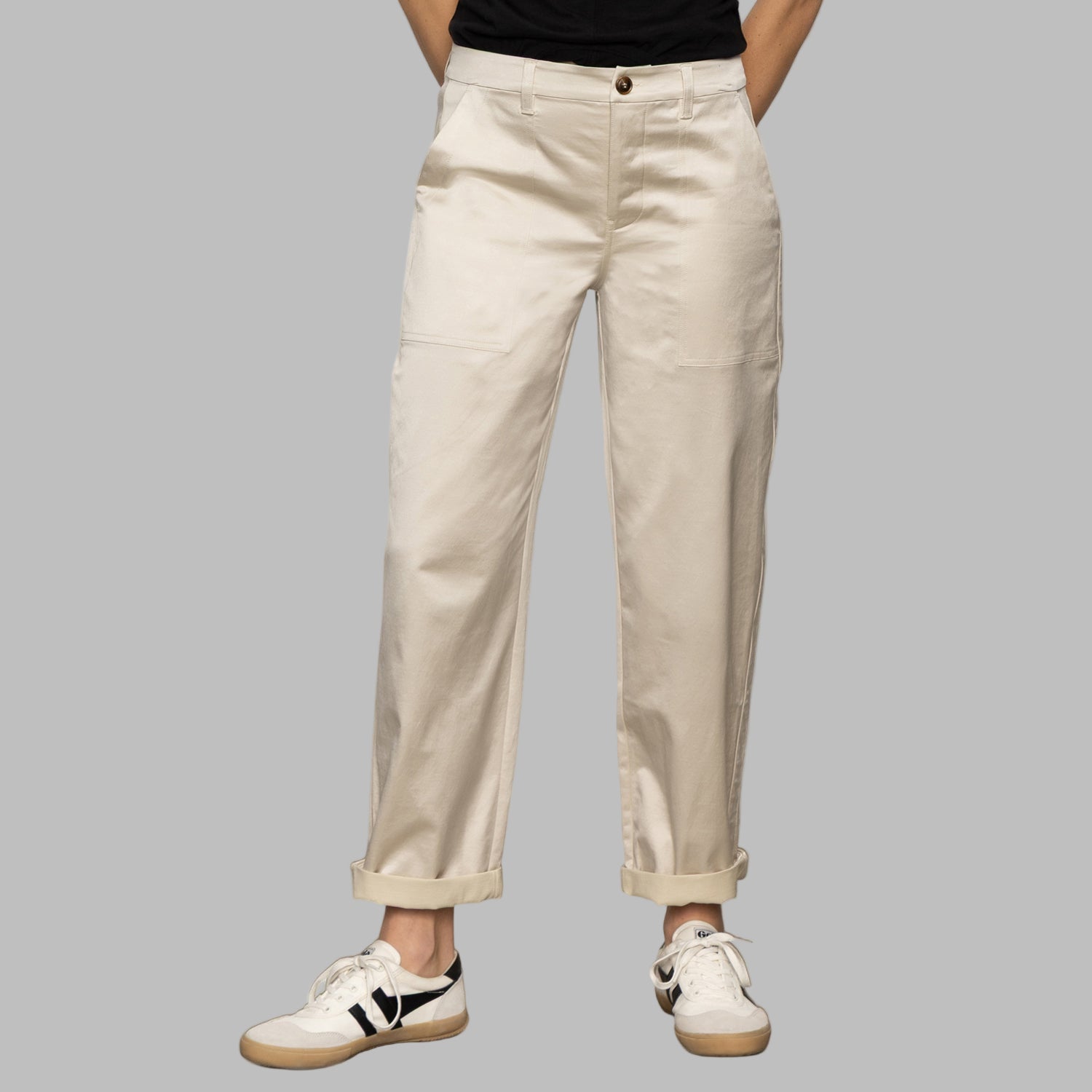 Sateen Tapered Pant