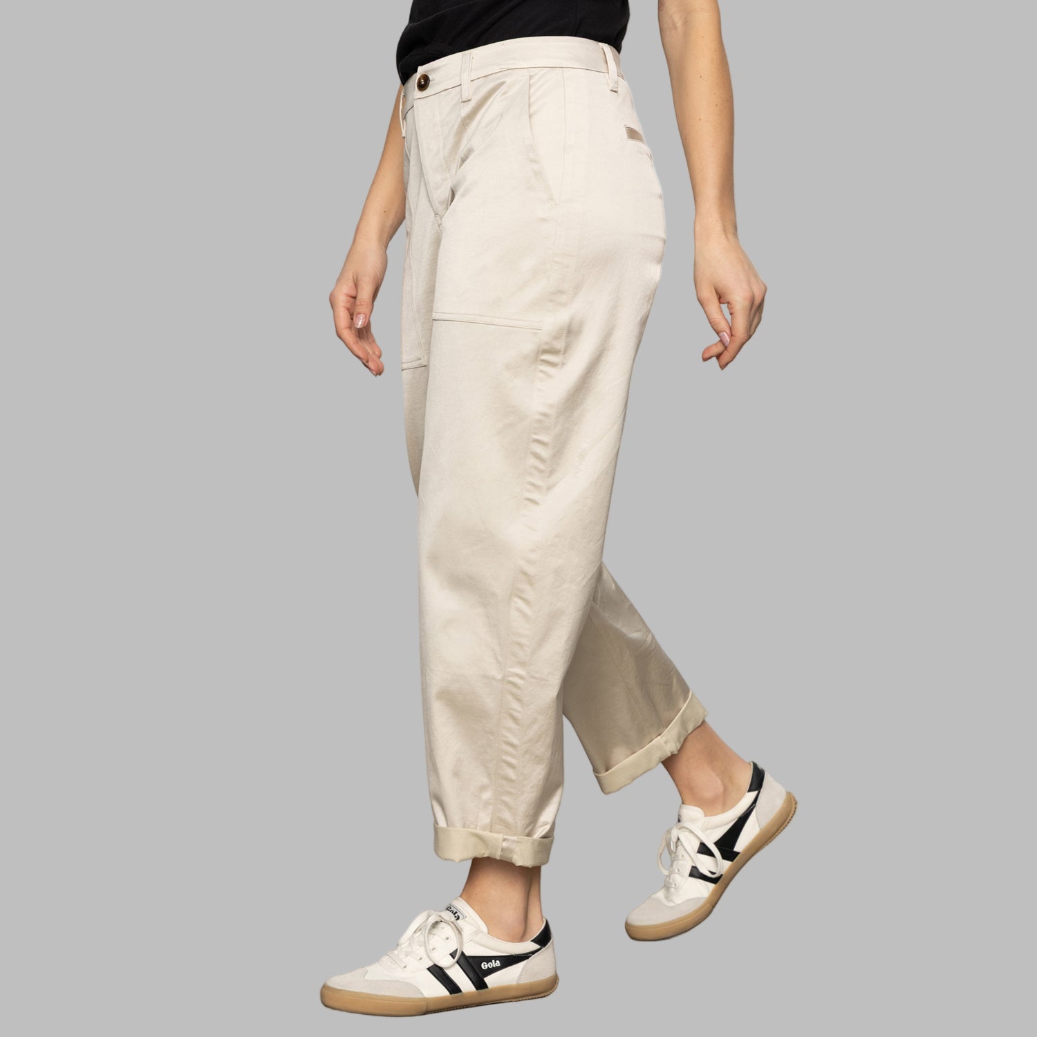 Sateen Tapered Pant