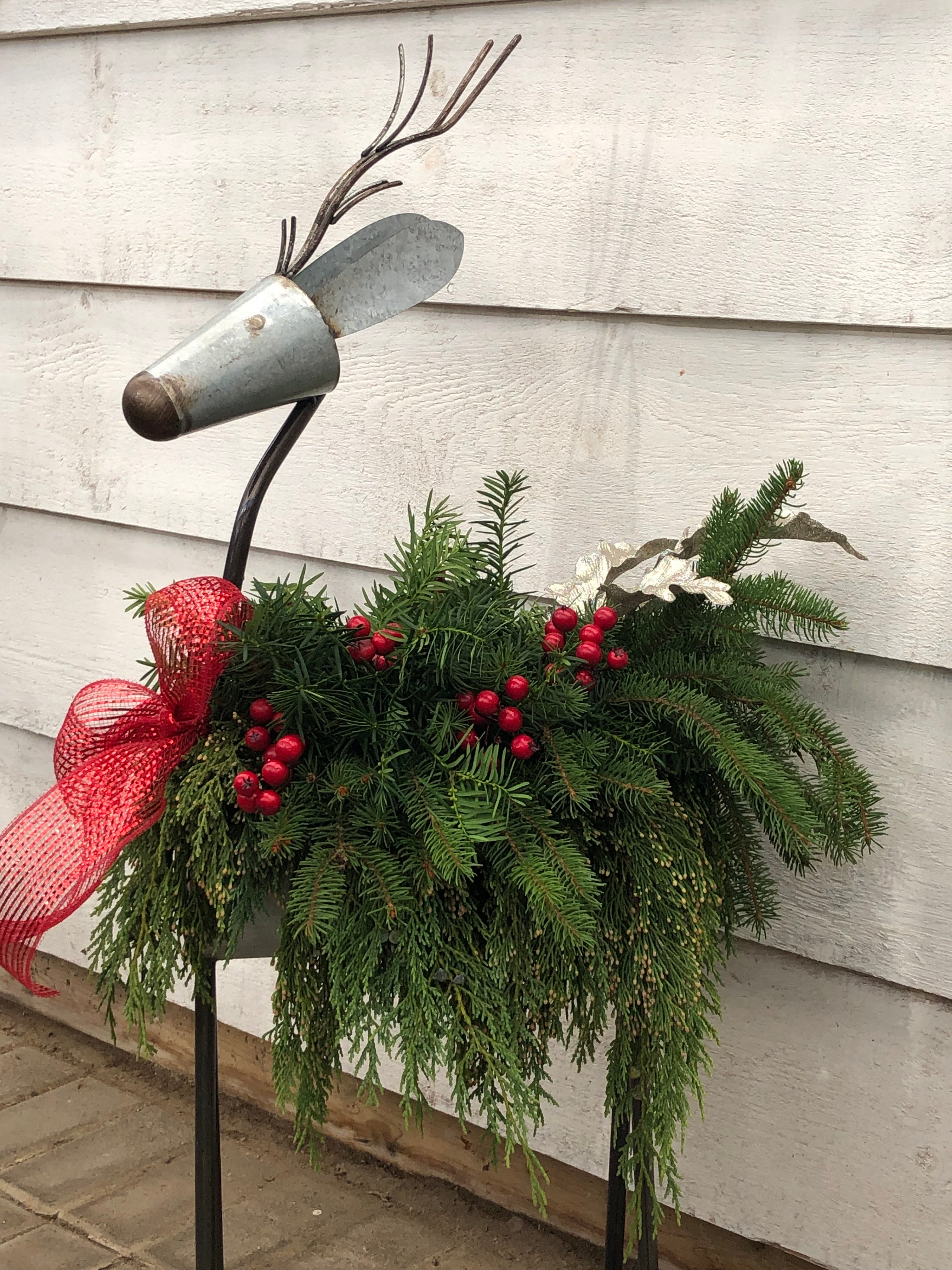 2025 Reindeer Planter workshop November 22 @ 3pm