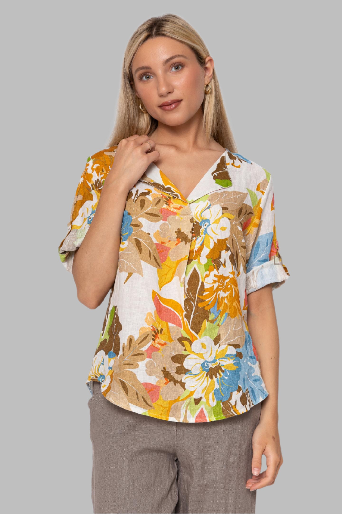 French Linen Blouse