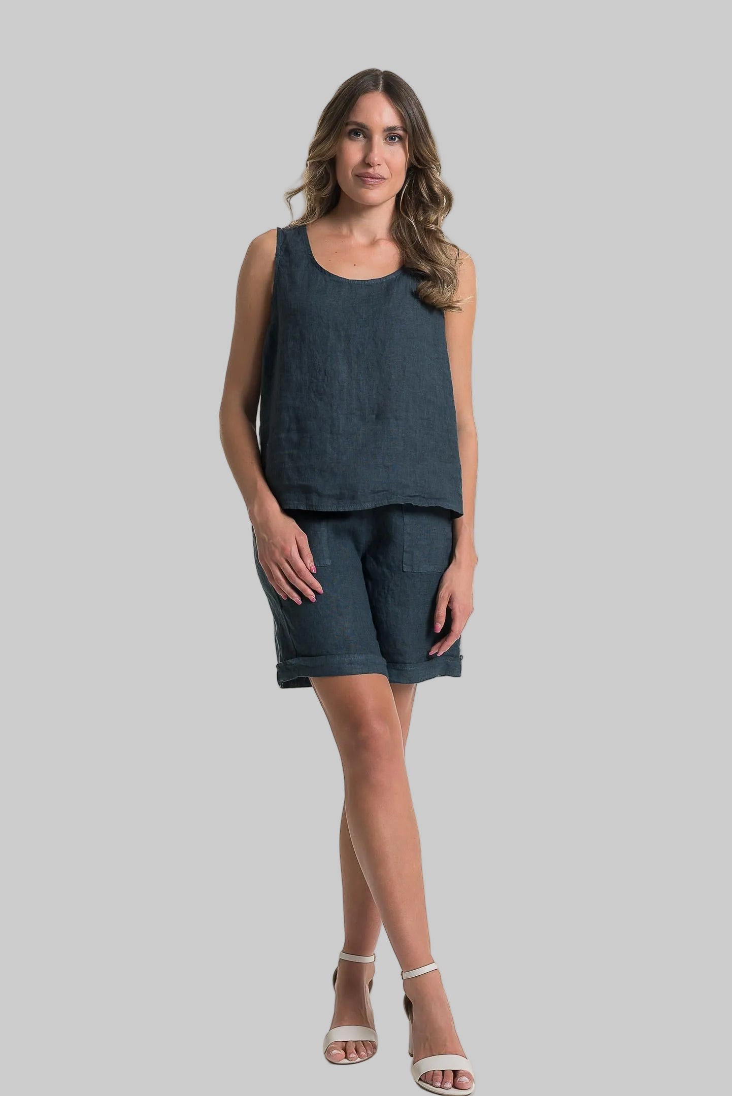 French Linen Top