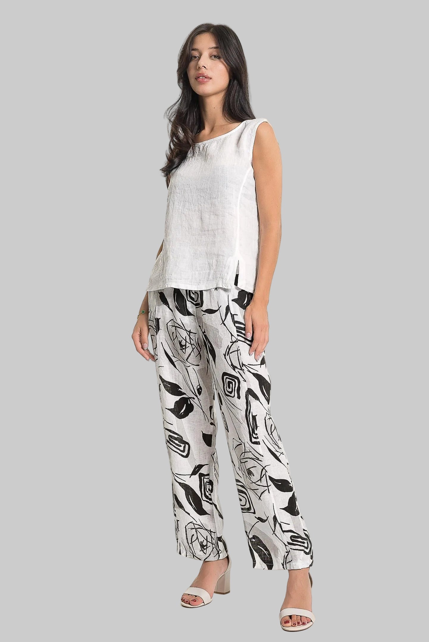 French Linen Top