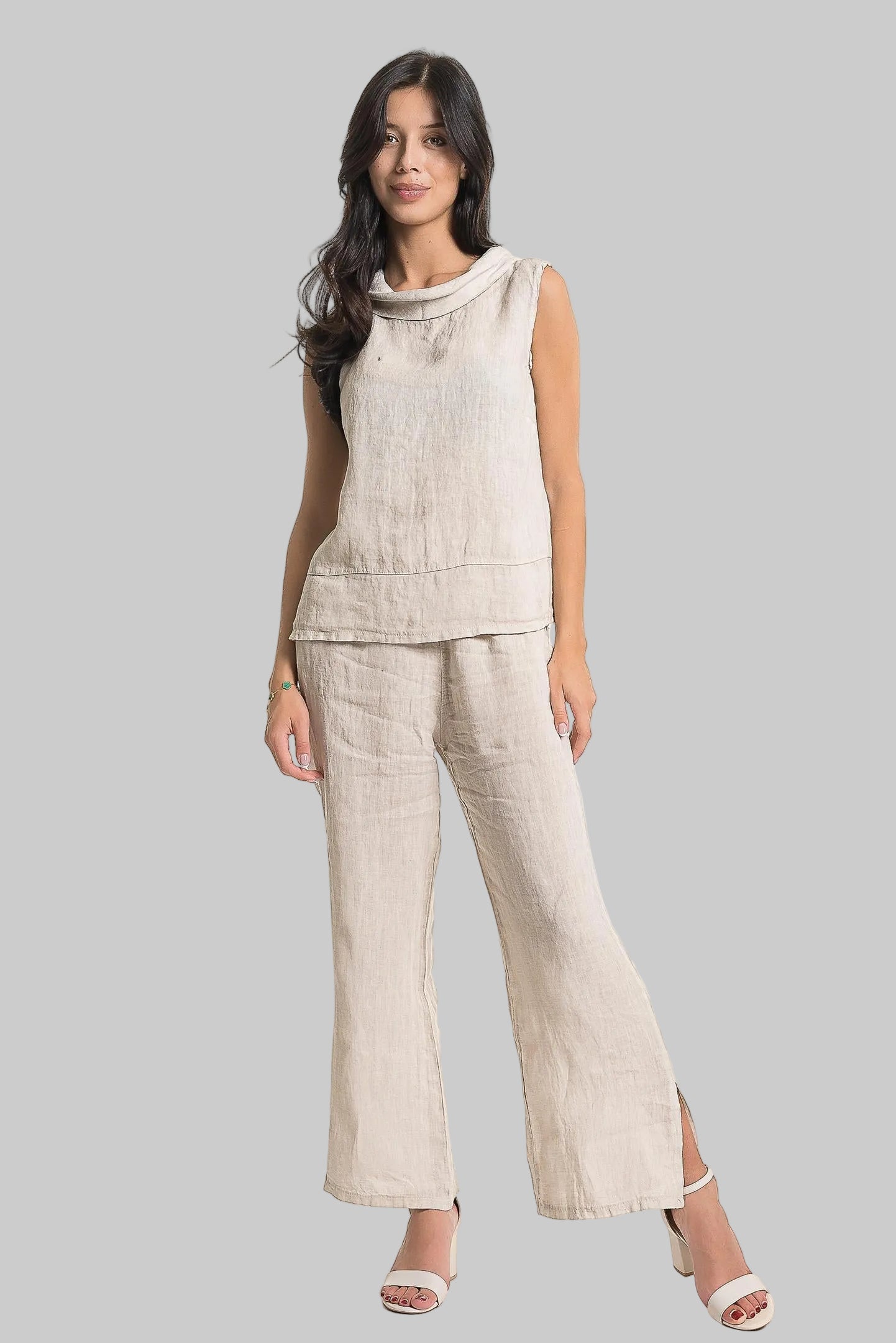 French Linen Top