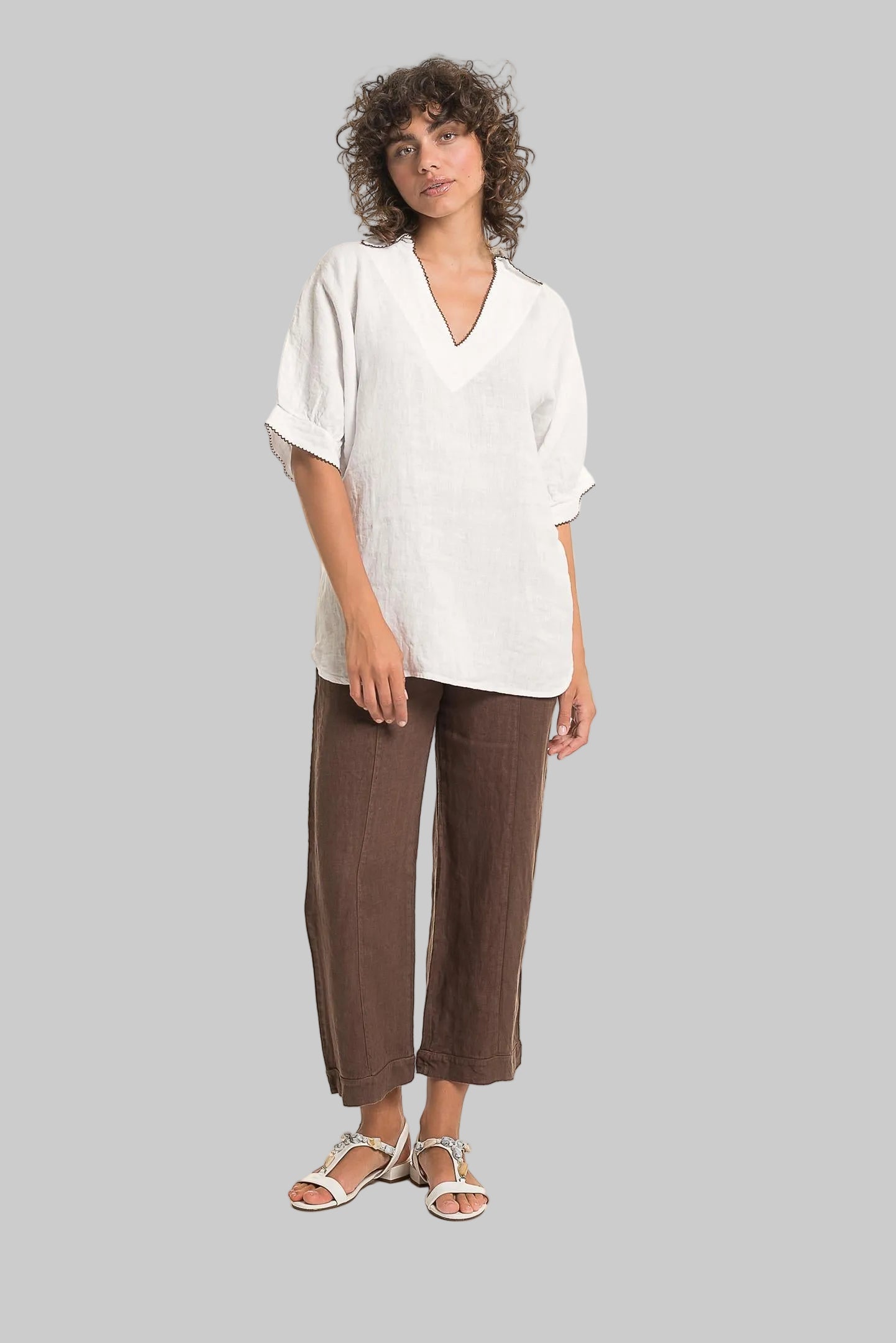 French Linen Tunic