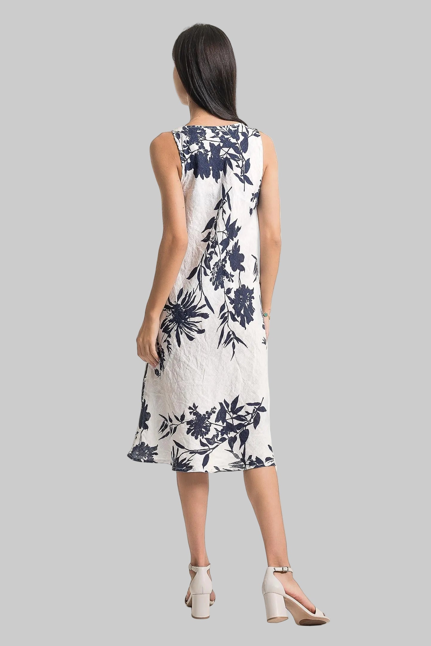 French Linen Dress