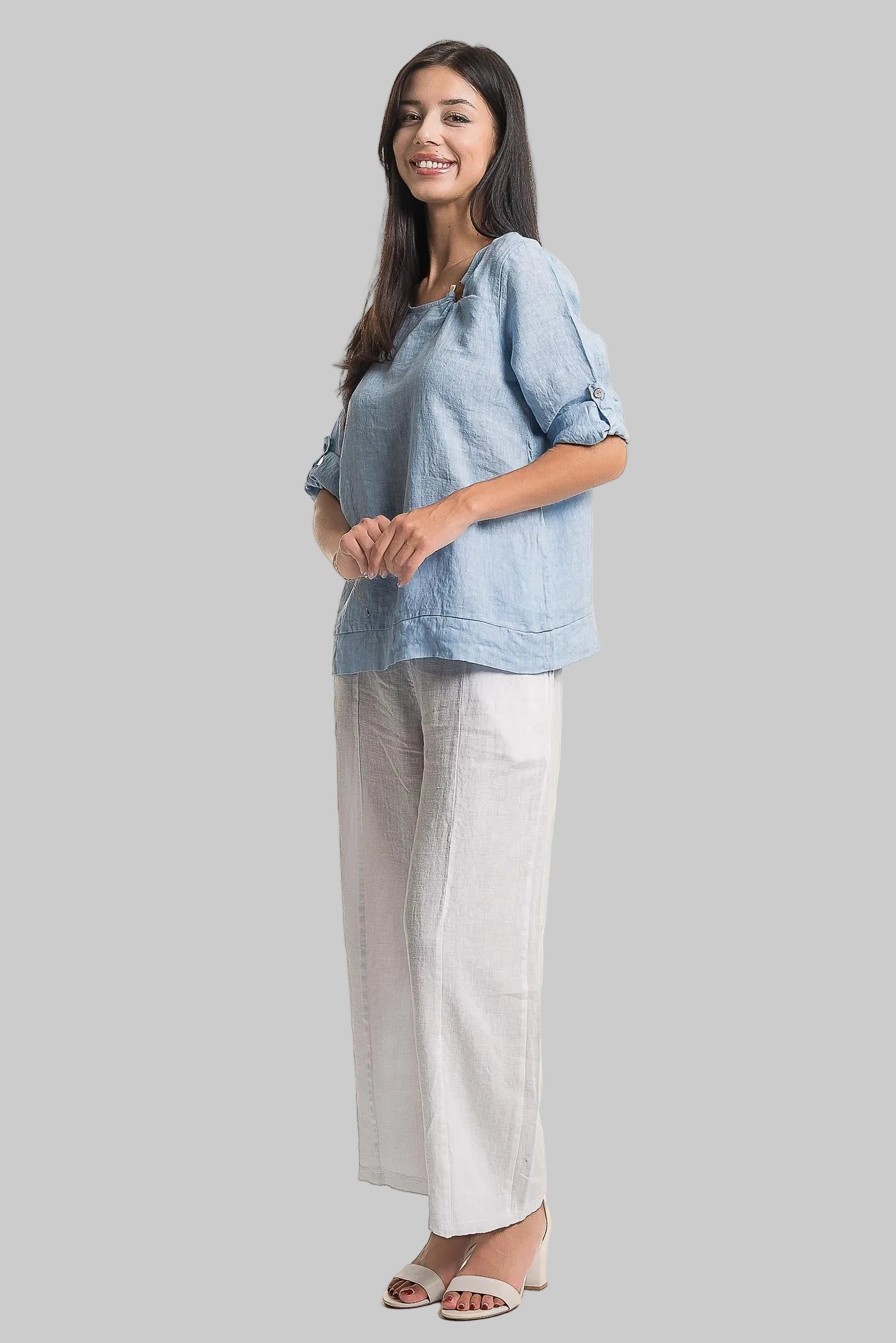 French Linen Blouse