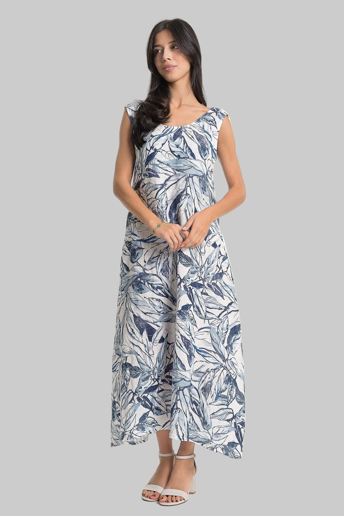 French Linen Dress