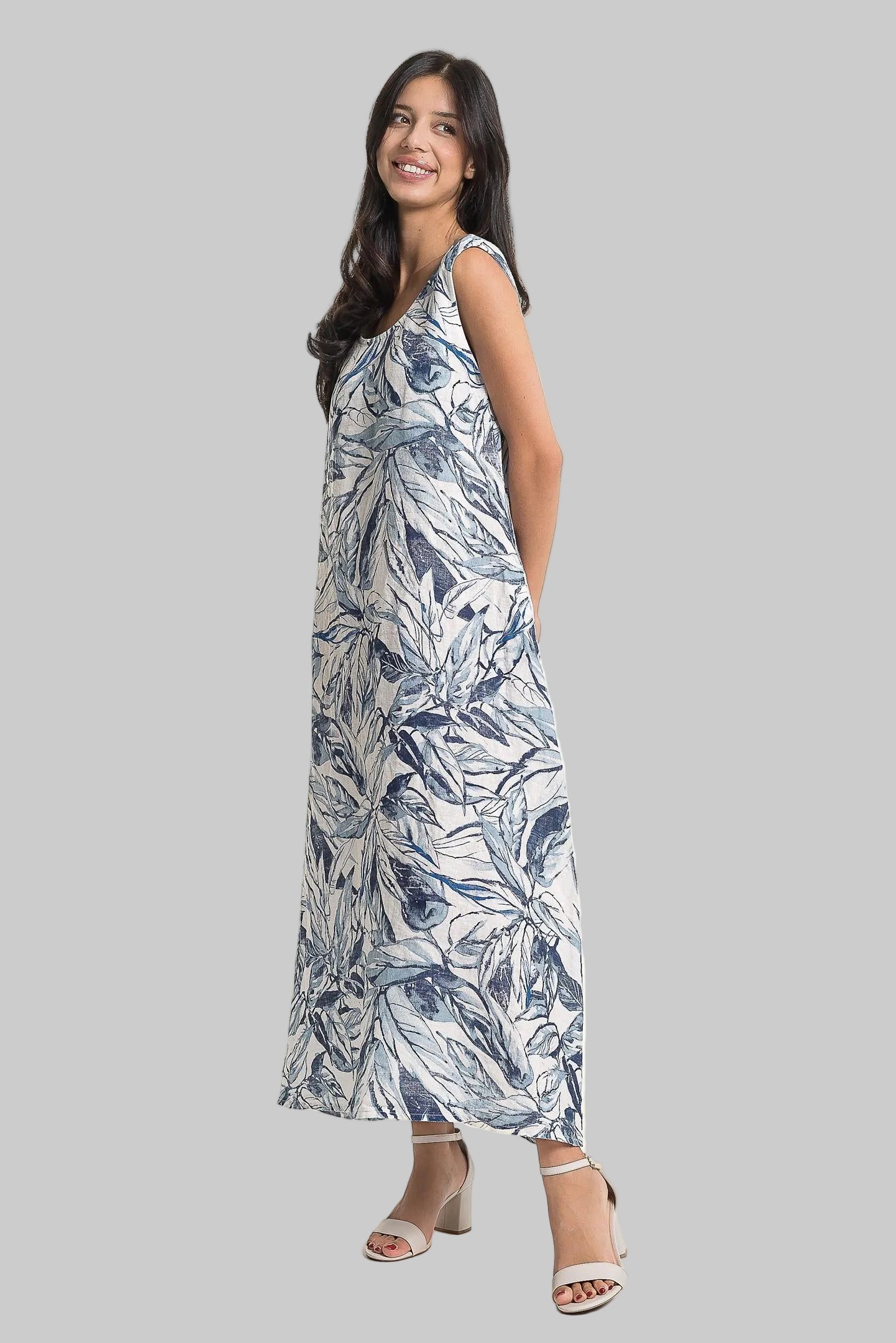 French Linen Dress