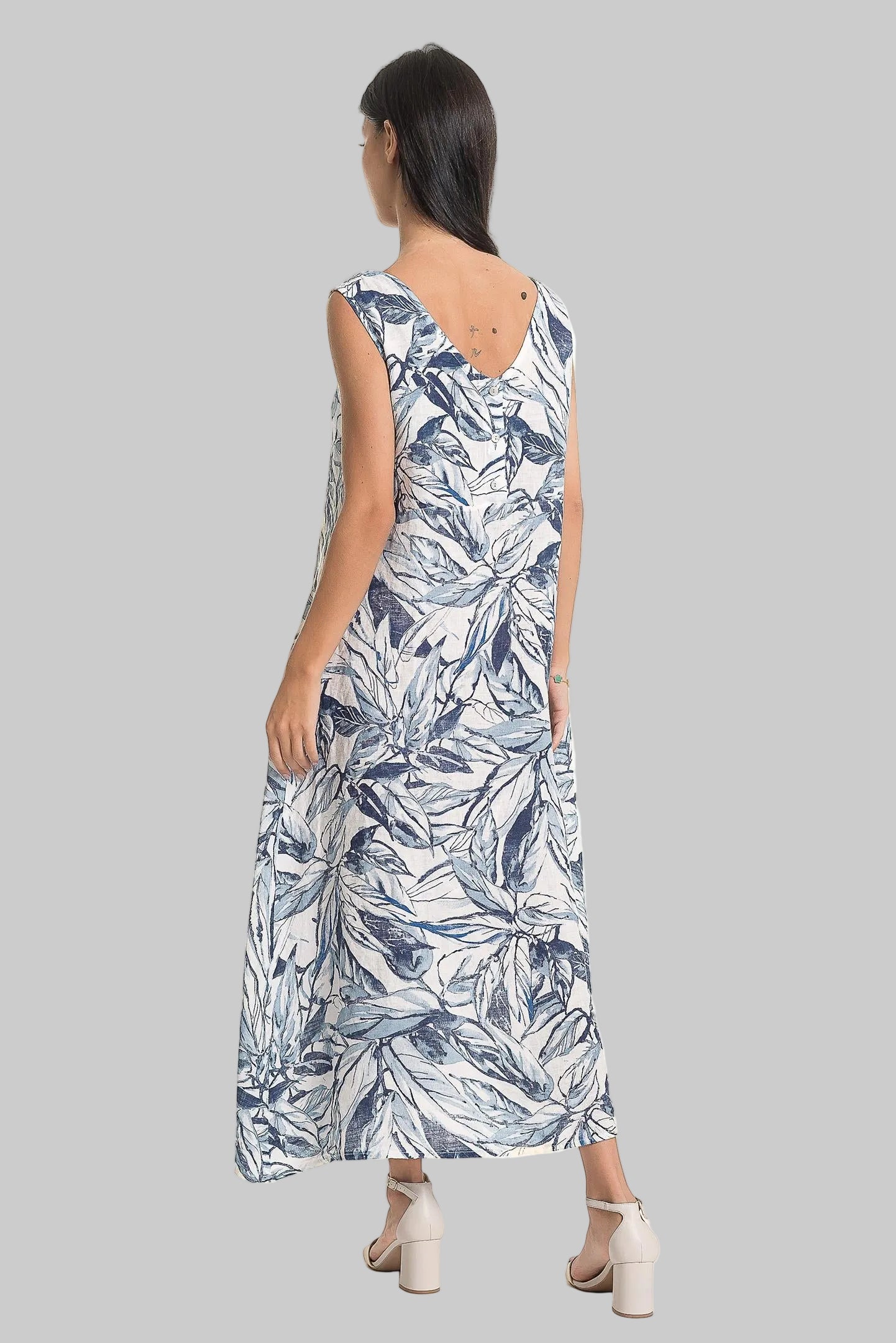 French Linen Dress
