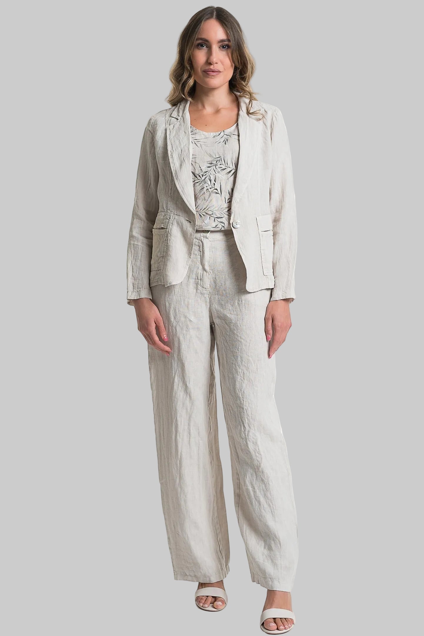 French Linen Blazer