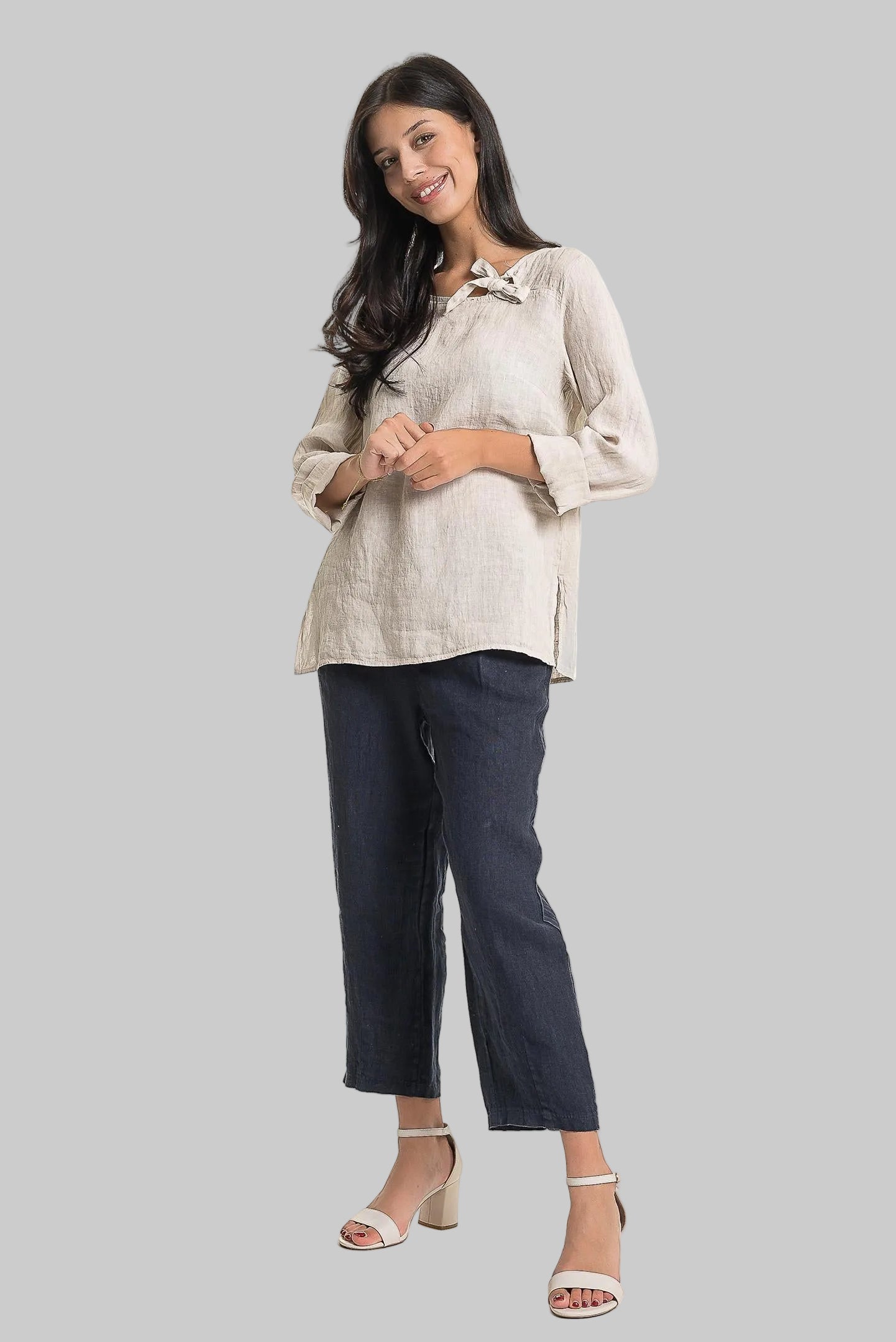 French Linen Blouse