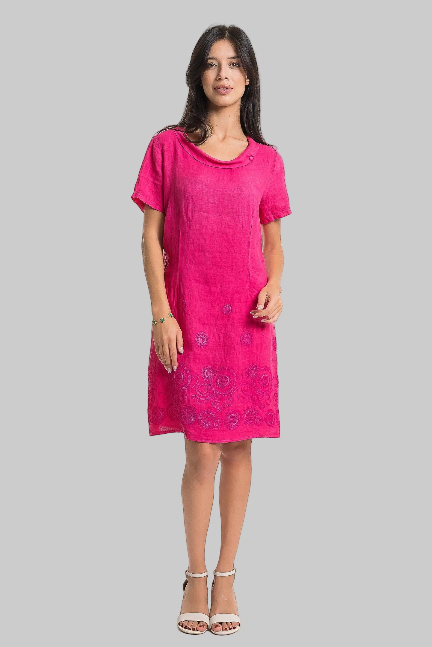 French Linen Dress