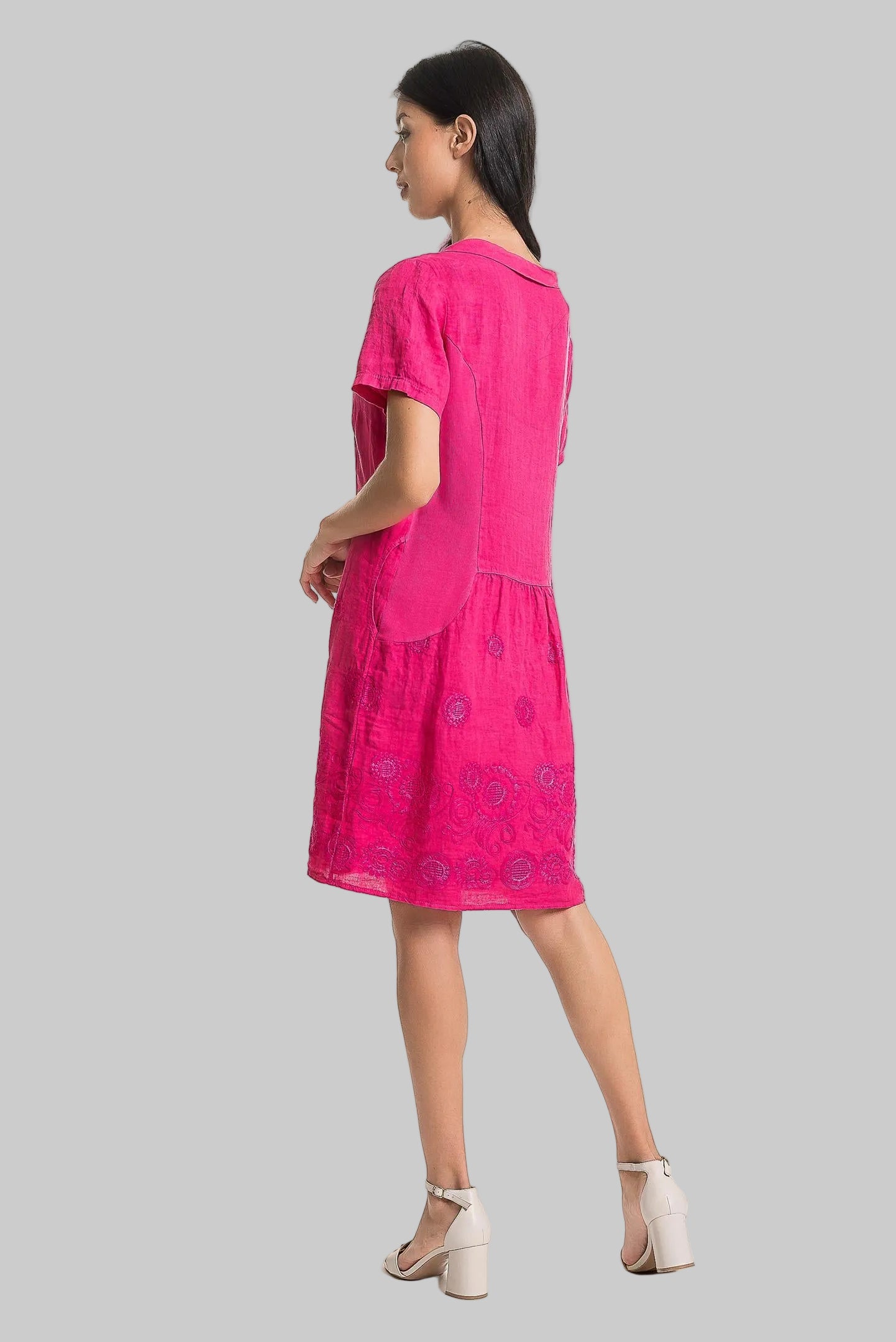 French Linen Dress