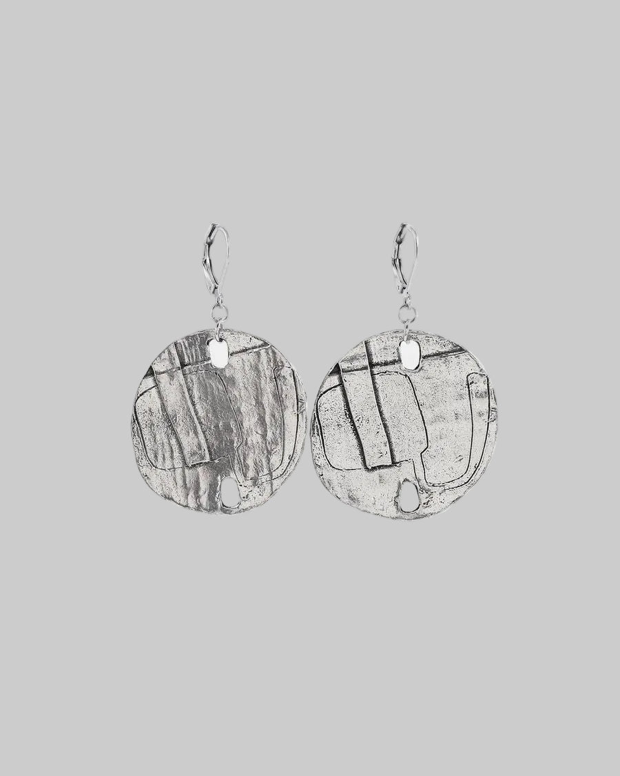 Azize 25 Silver Earrings