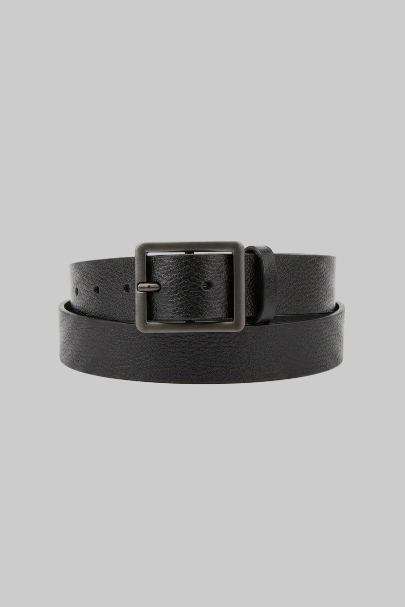 Pearlized Italian Leather Belt