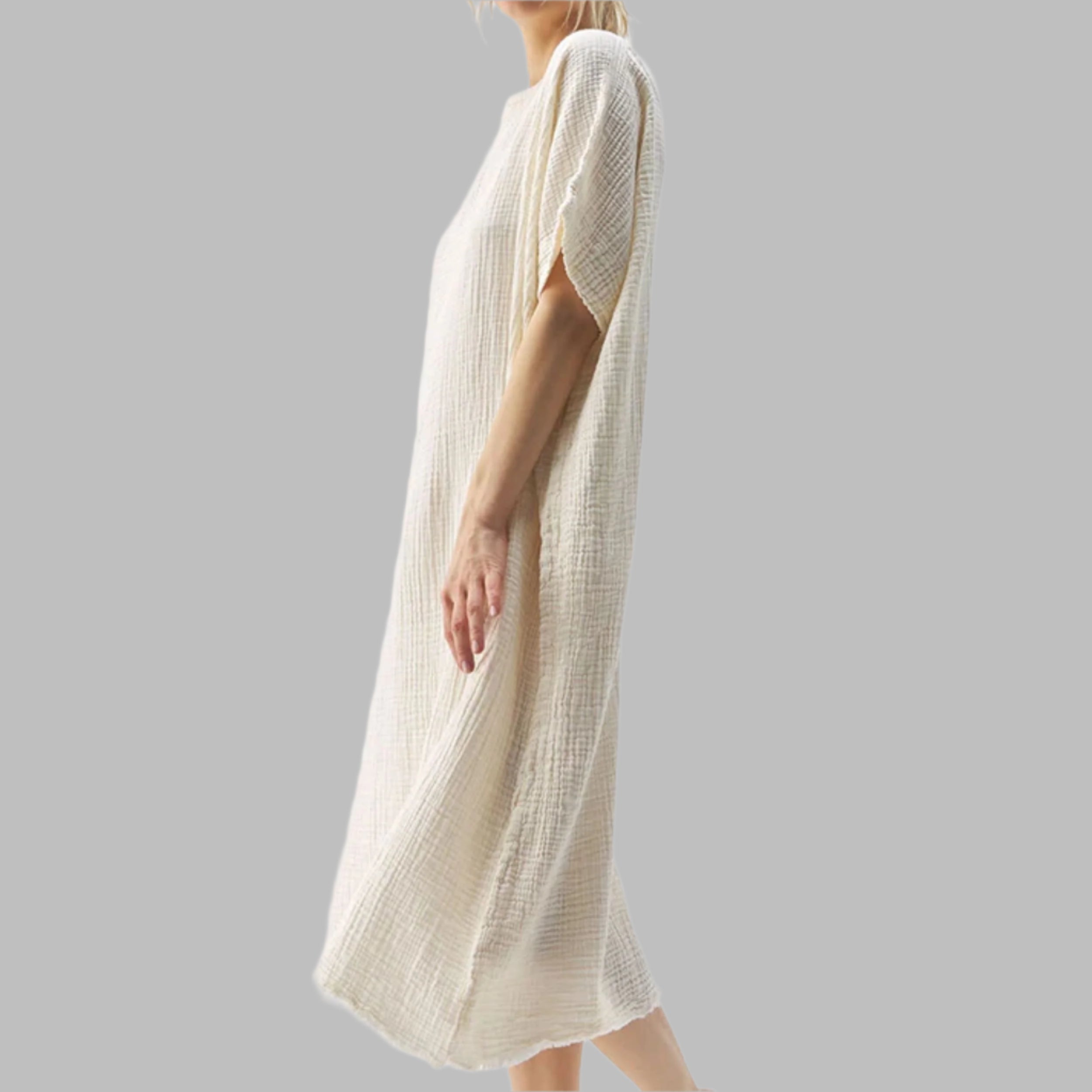 Crinkle Balloon Dress