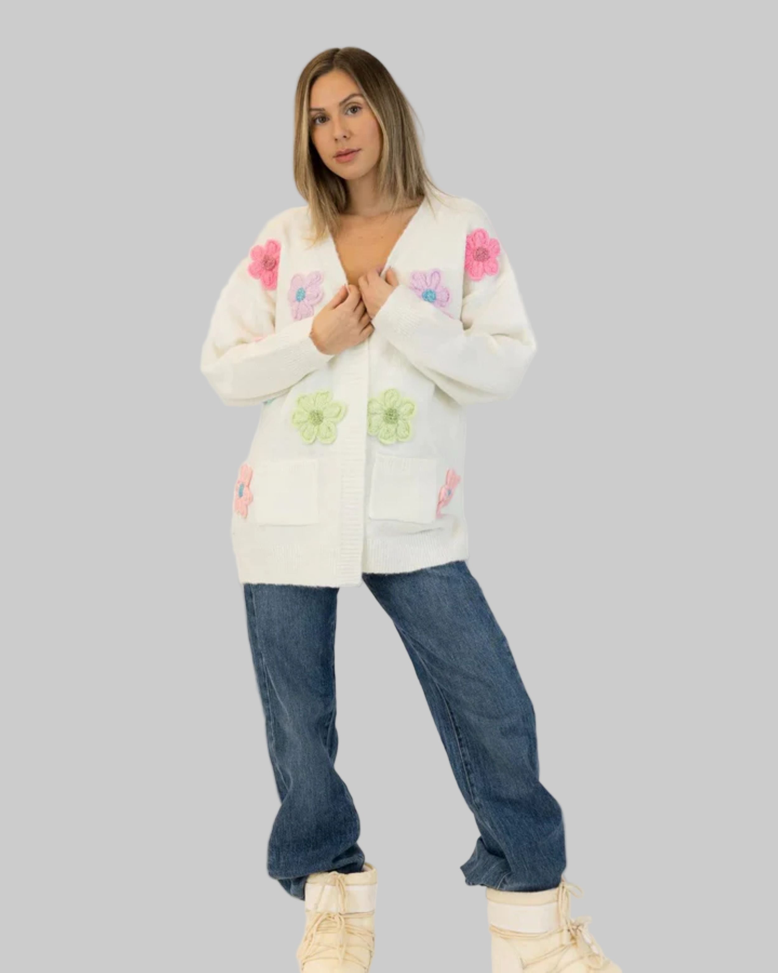 Elska Floral Cardigan