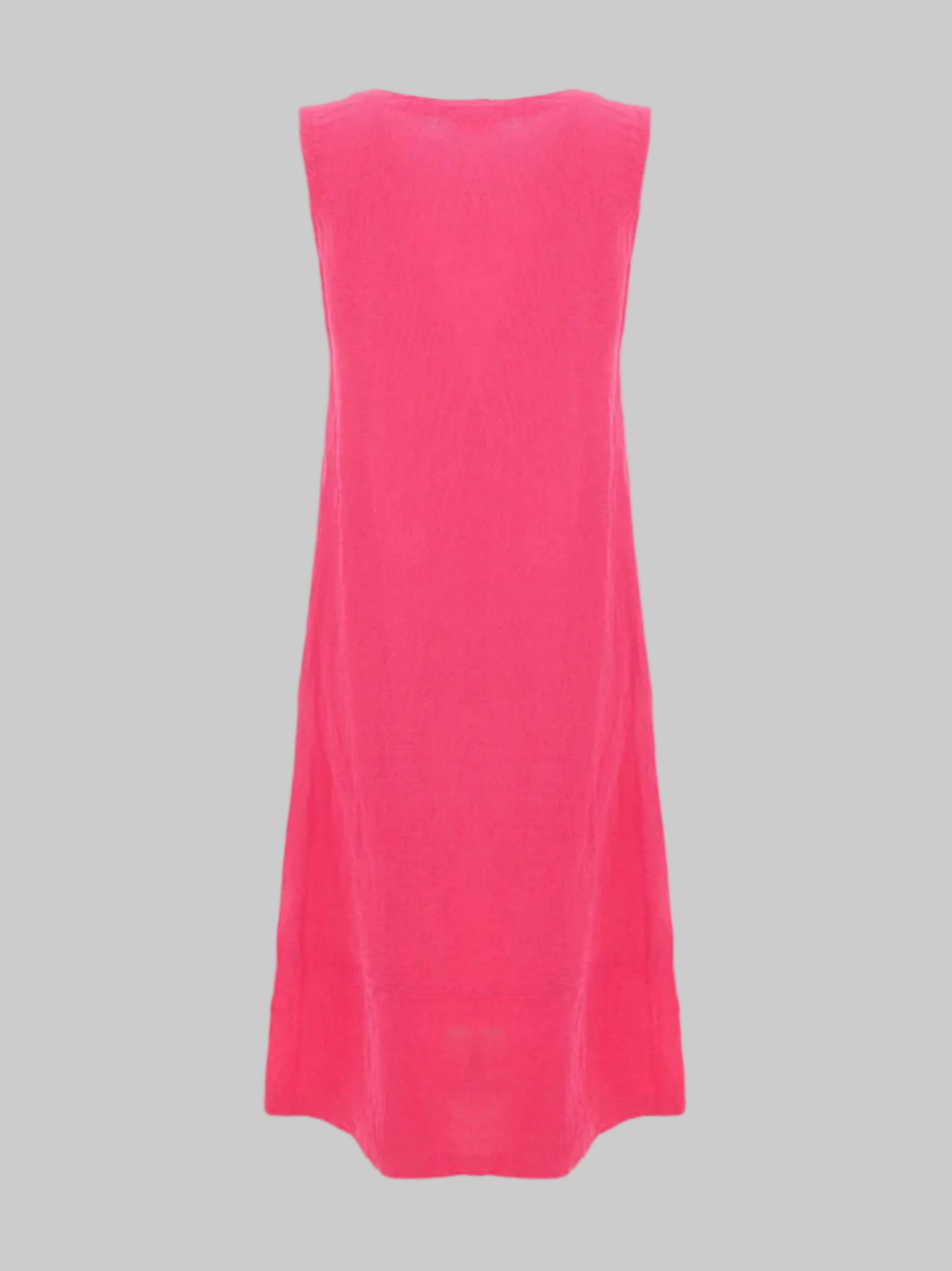 Sleeveless Linen Dress