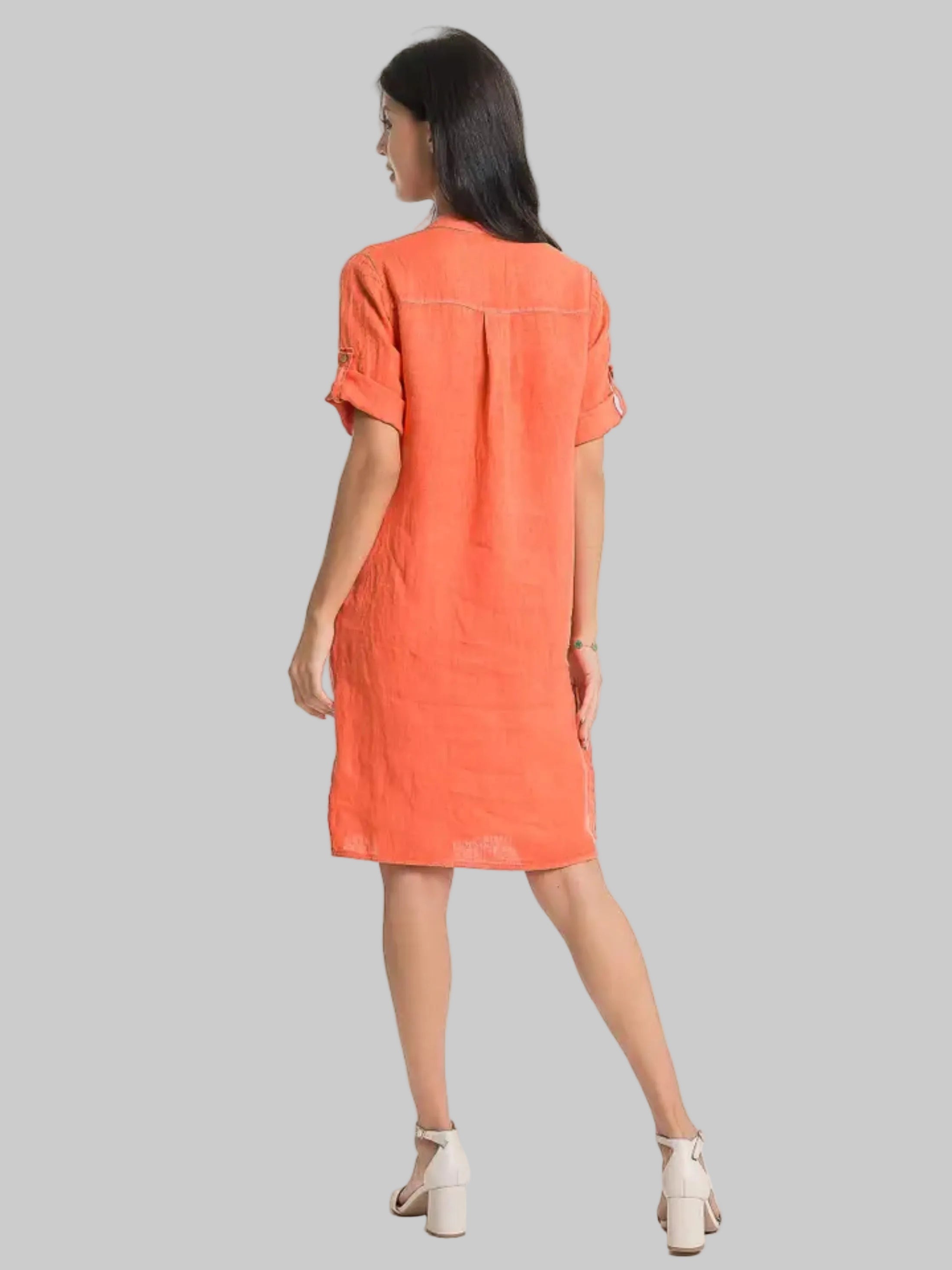 French Linen Dress