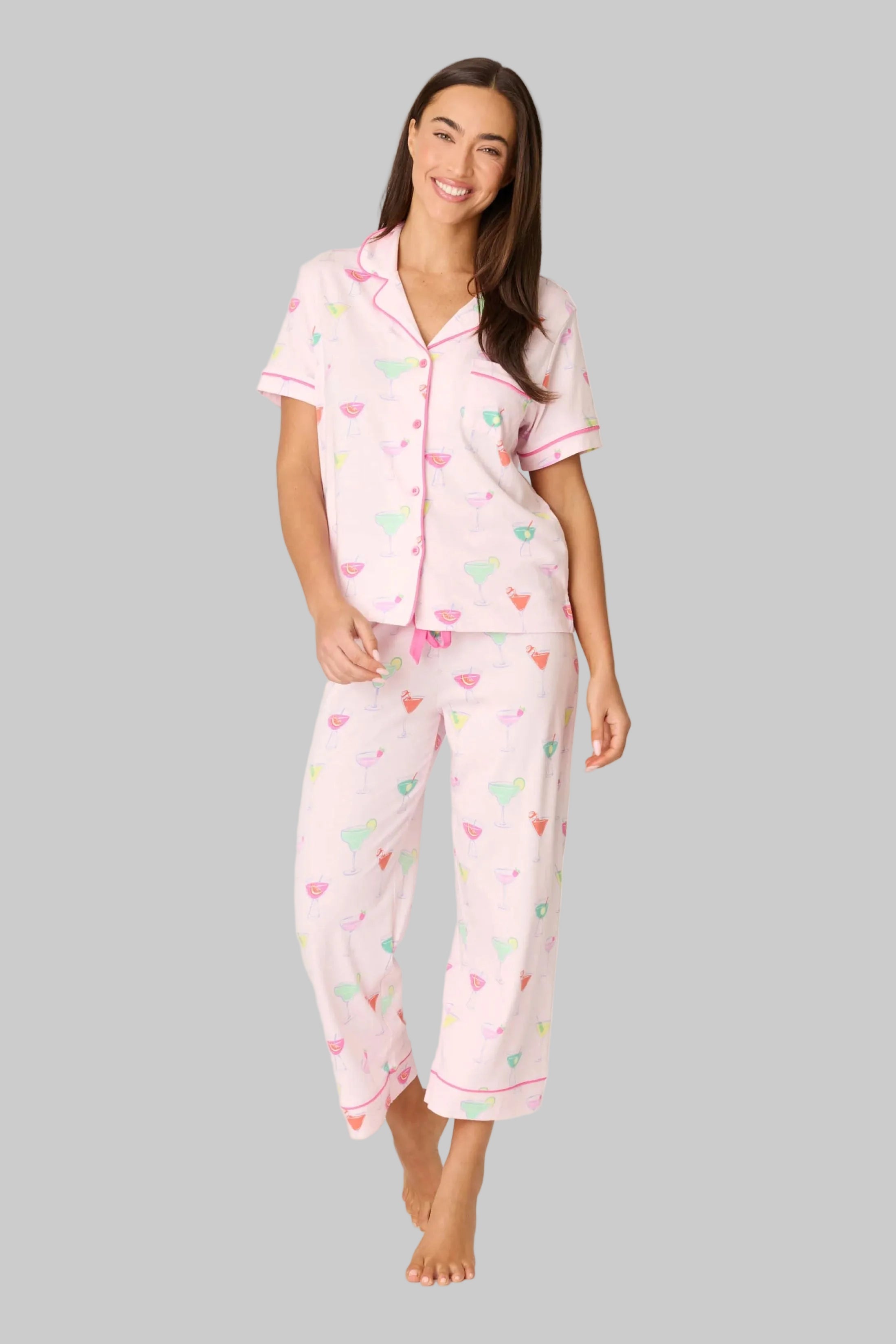 Whimsy Cropped PJ Set