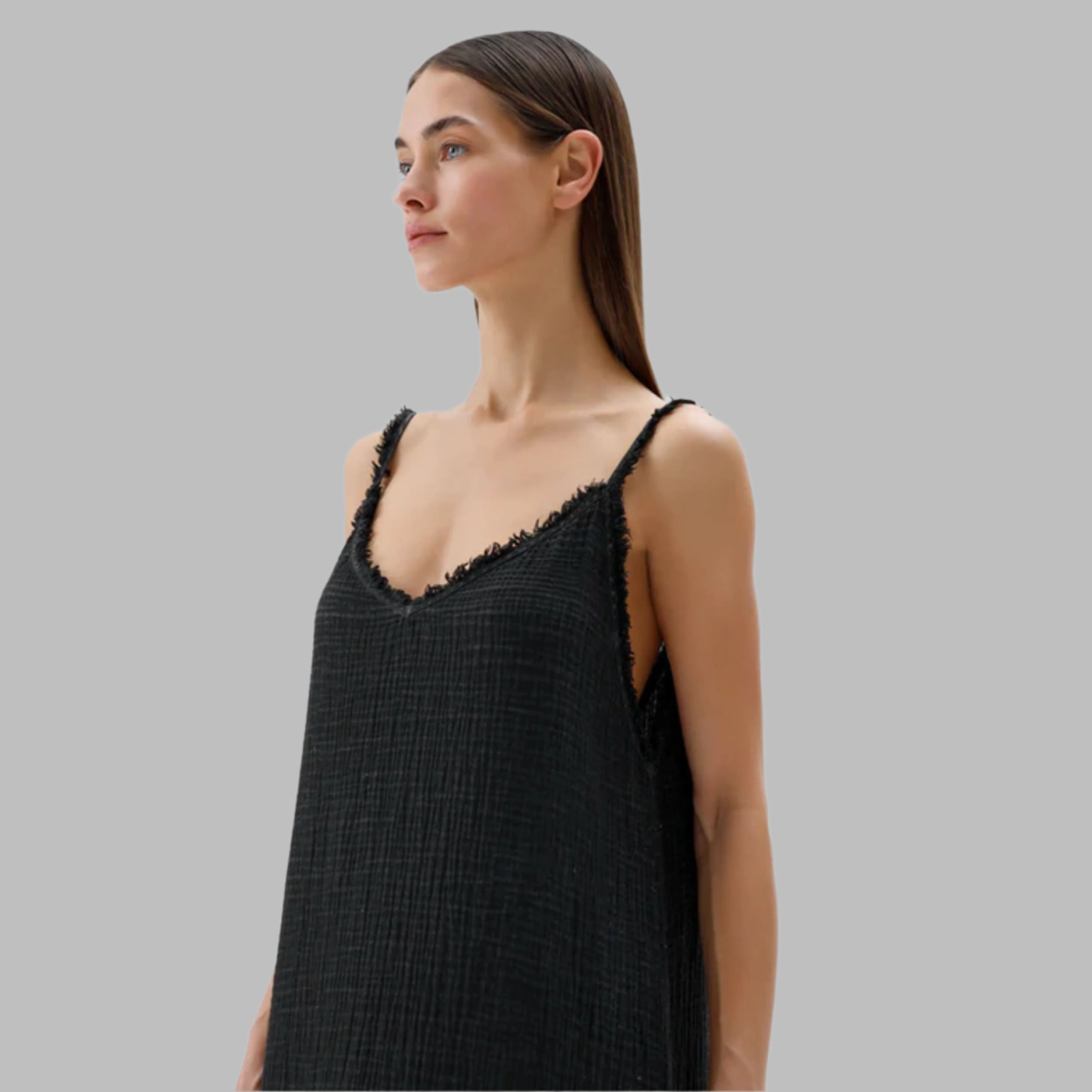 Crinkle Strappy Dress