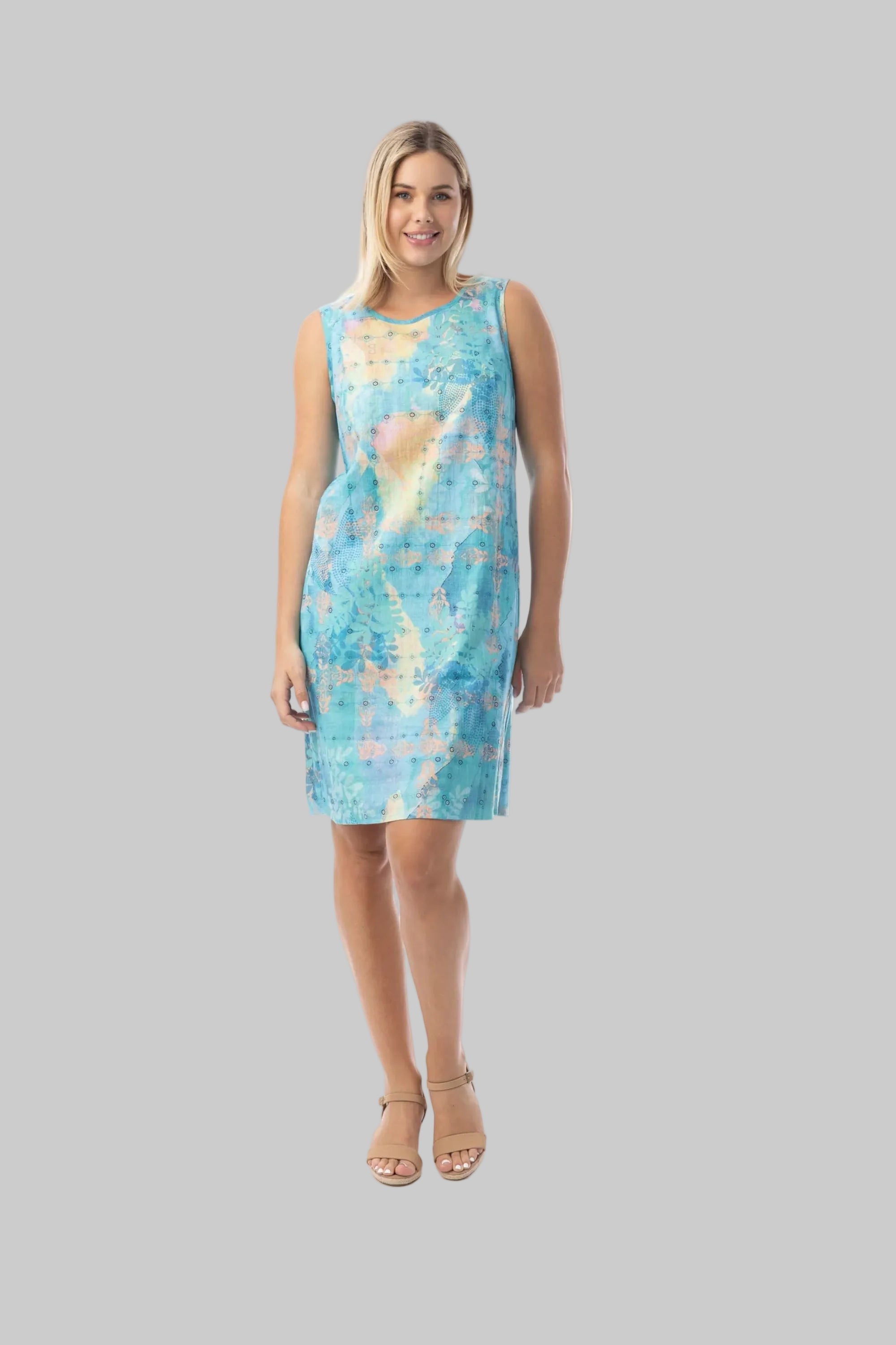 Malvinas Print Dress