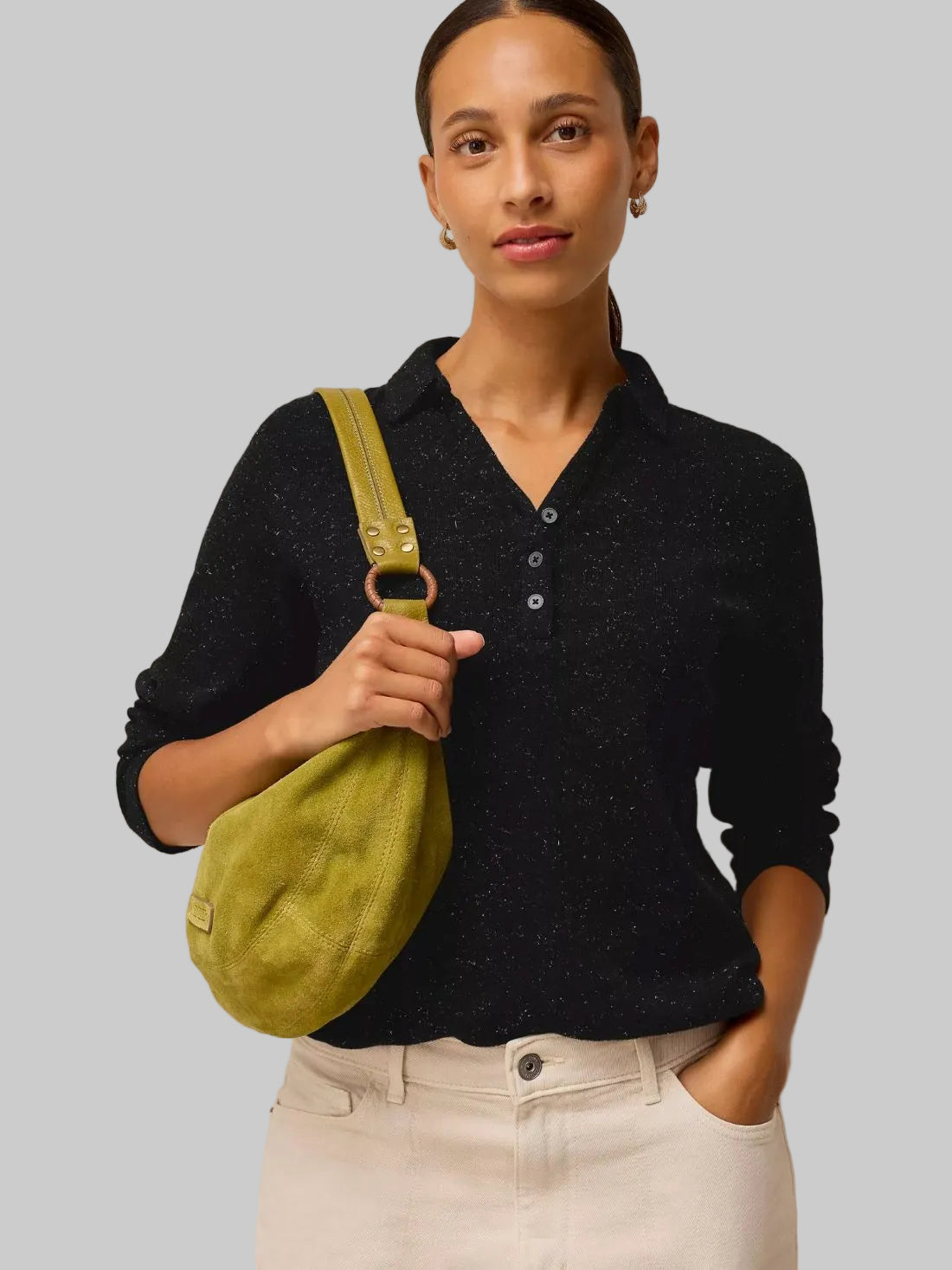 Lola Sparkle Rib Polo