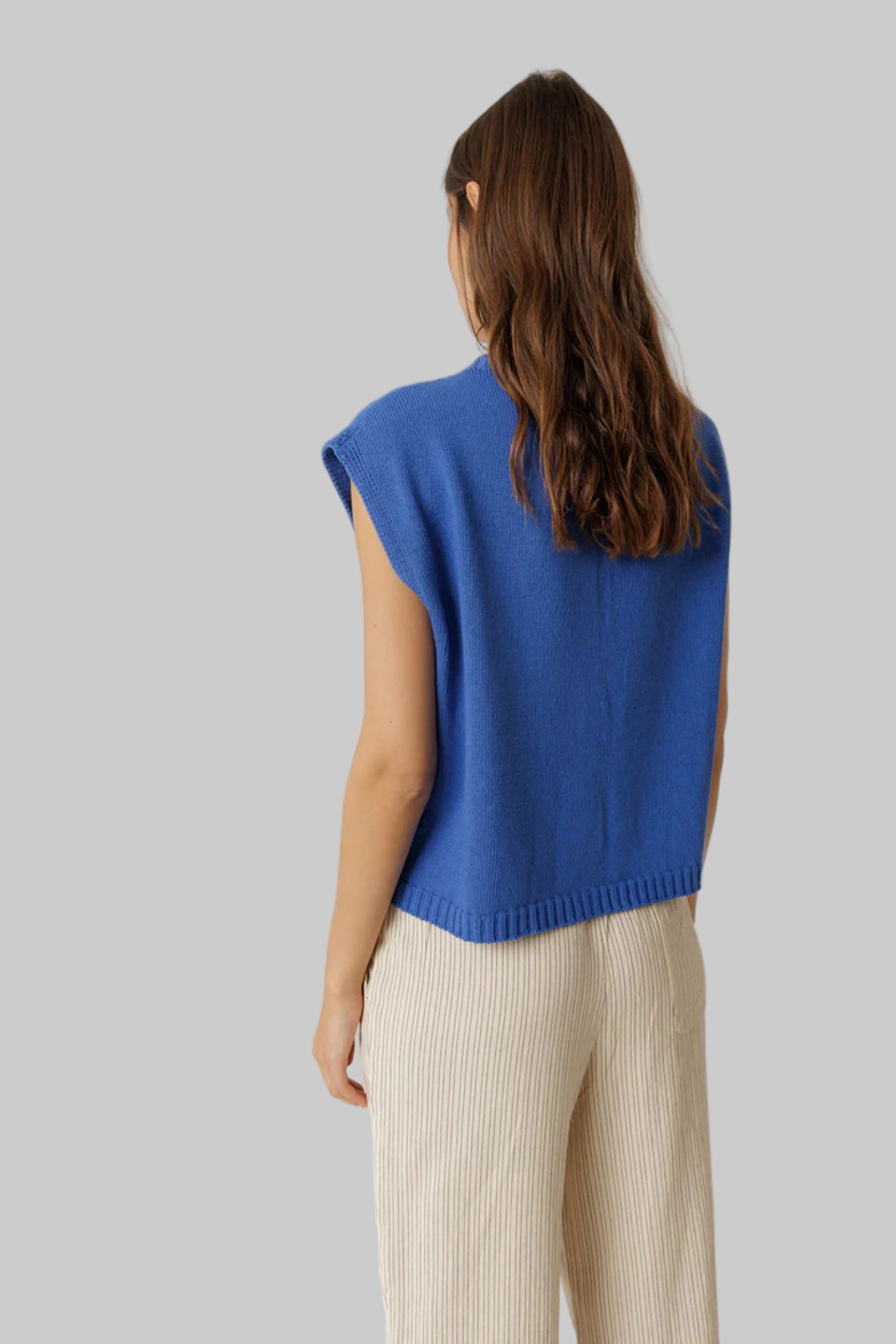 Boxy Vest With Pockets