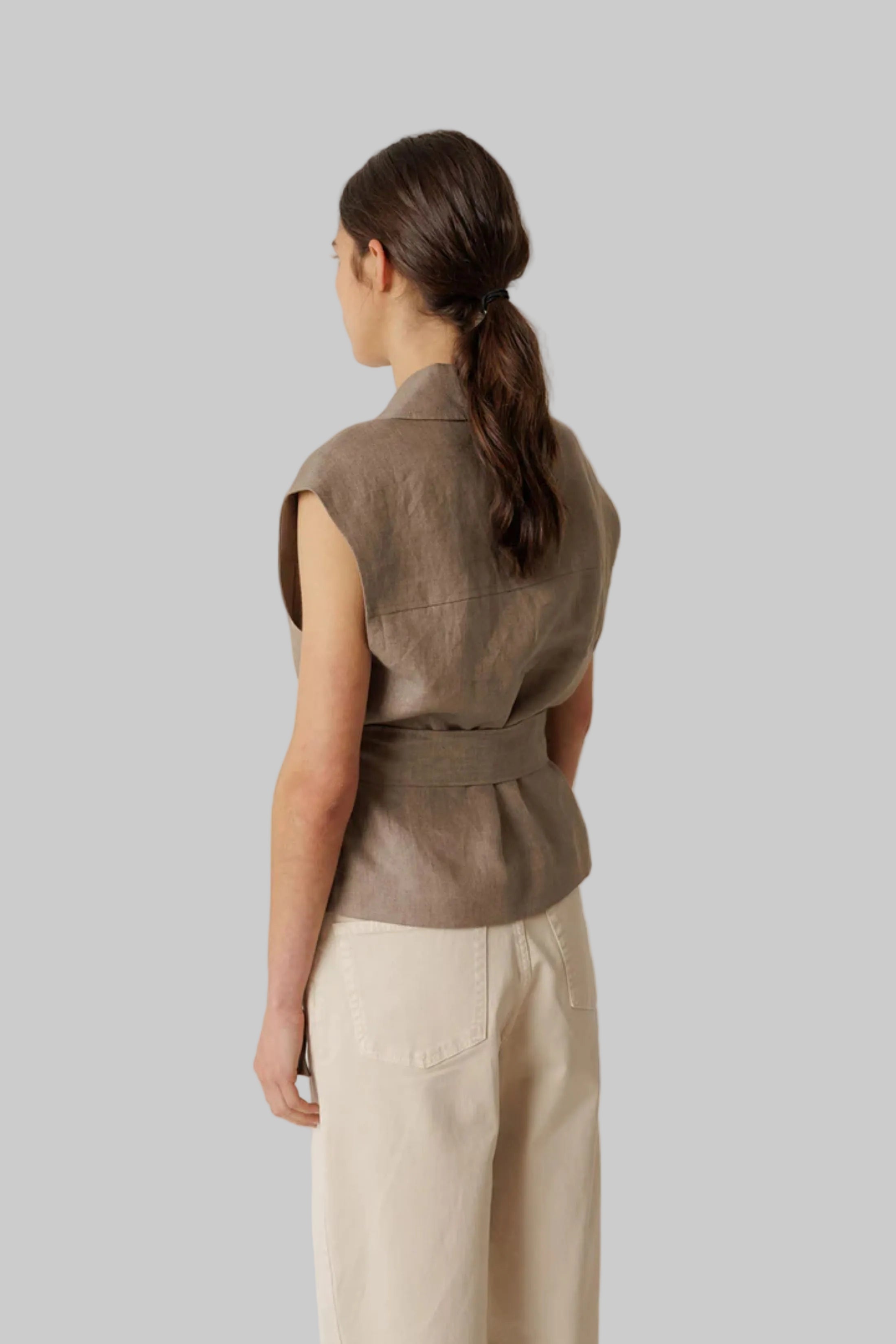 Linen Vest