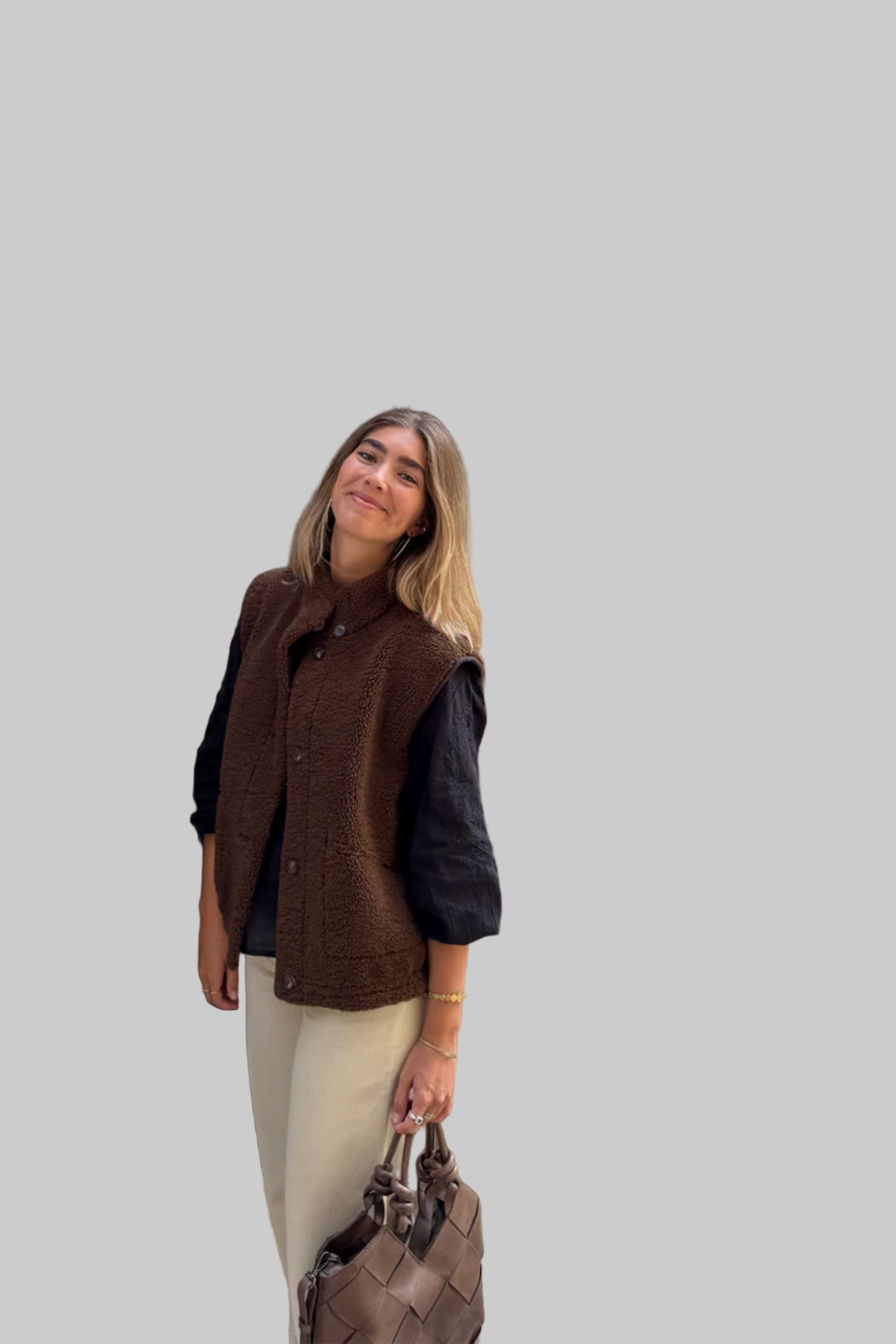 Reversible Teddy Vest