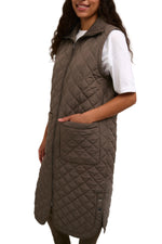 Kaffe Top Waistcoat Quilted