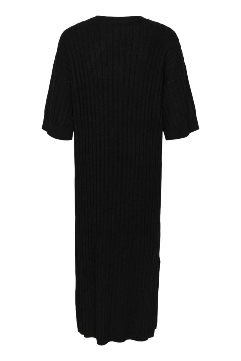 Side Slit Knitted Dress