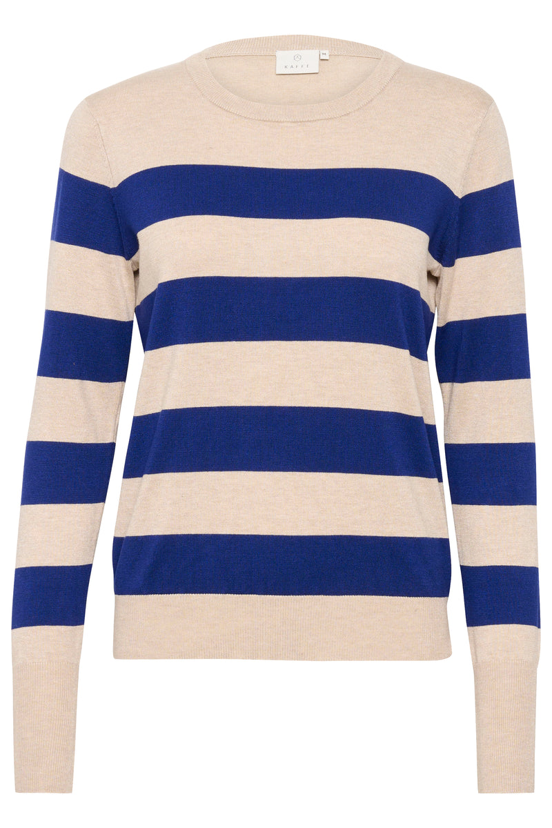 Kaffe Top Pullover Striped