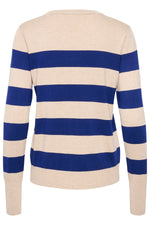 Kaffe Top Pullover Striped