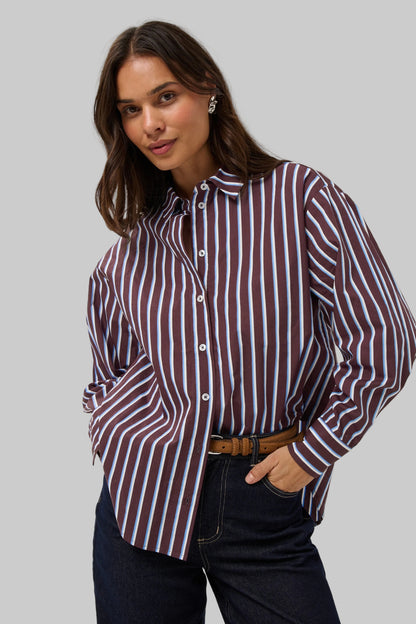 KAgavina Striped Shirt