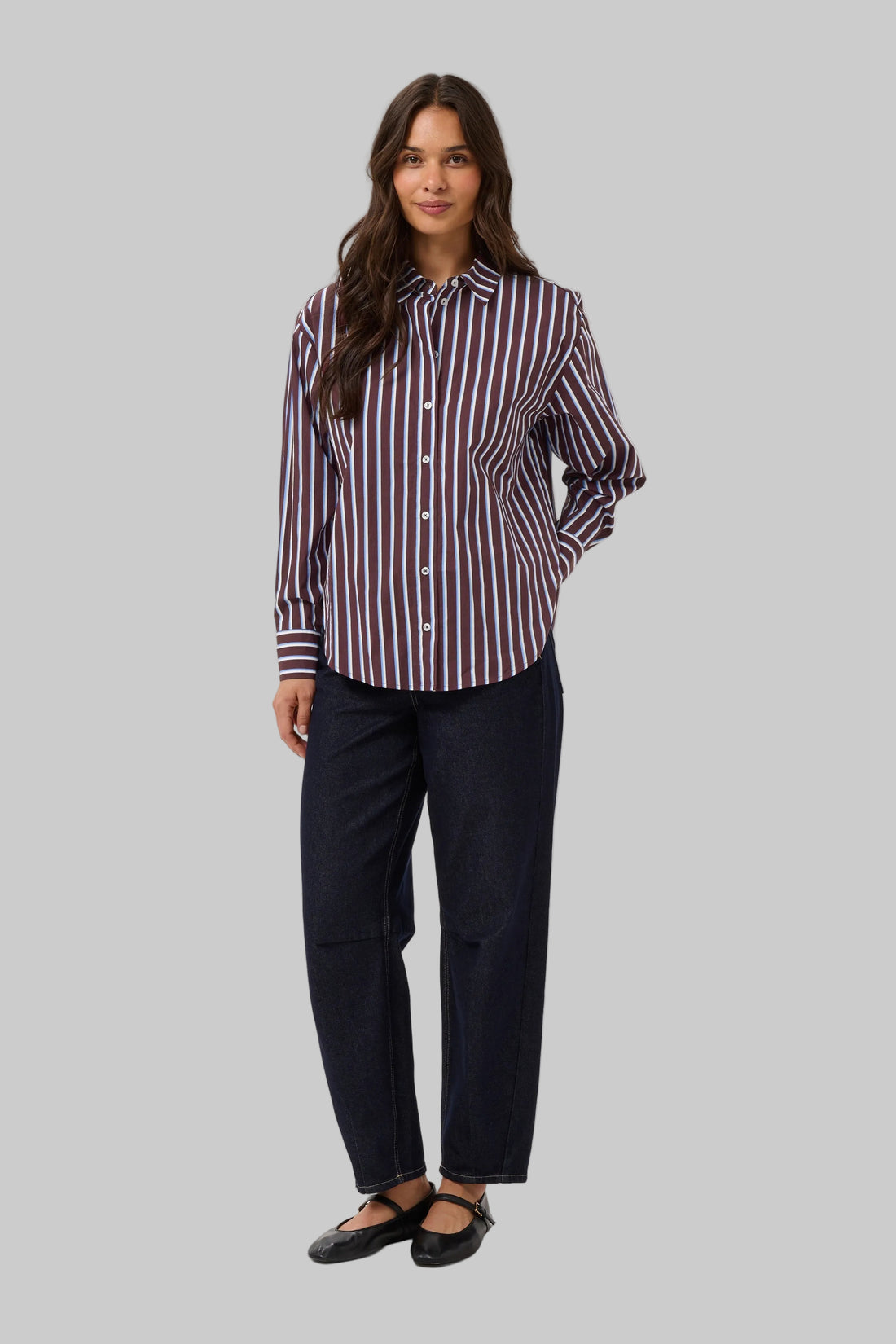 KAgavina Striped Shirt