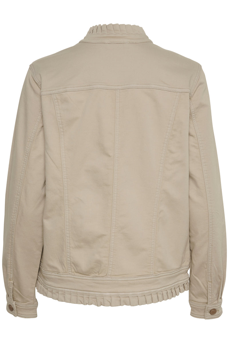 Cream Coat Jacket