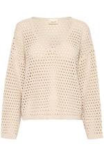 Cream Top Pullover