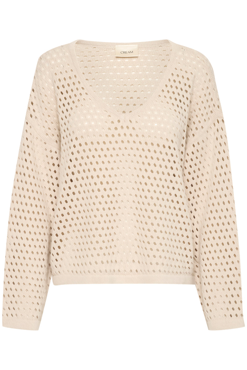 Cream Top Pullover