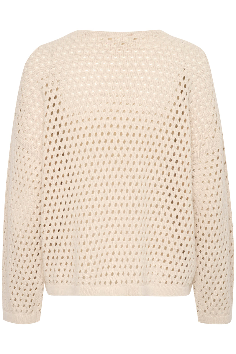 Cream Top Pullover