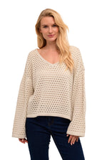 Cream Top Pullover